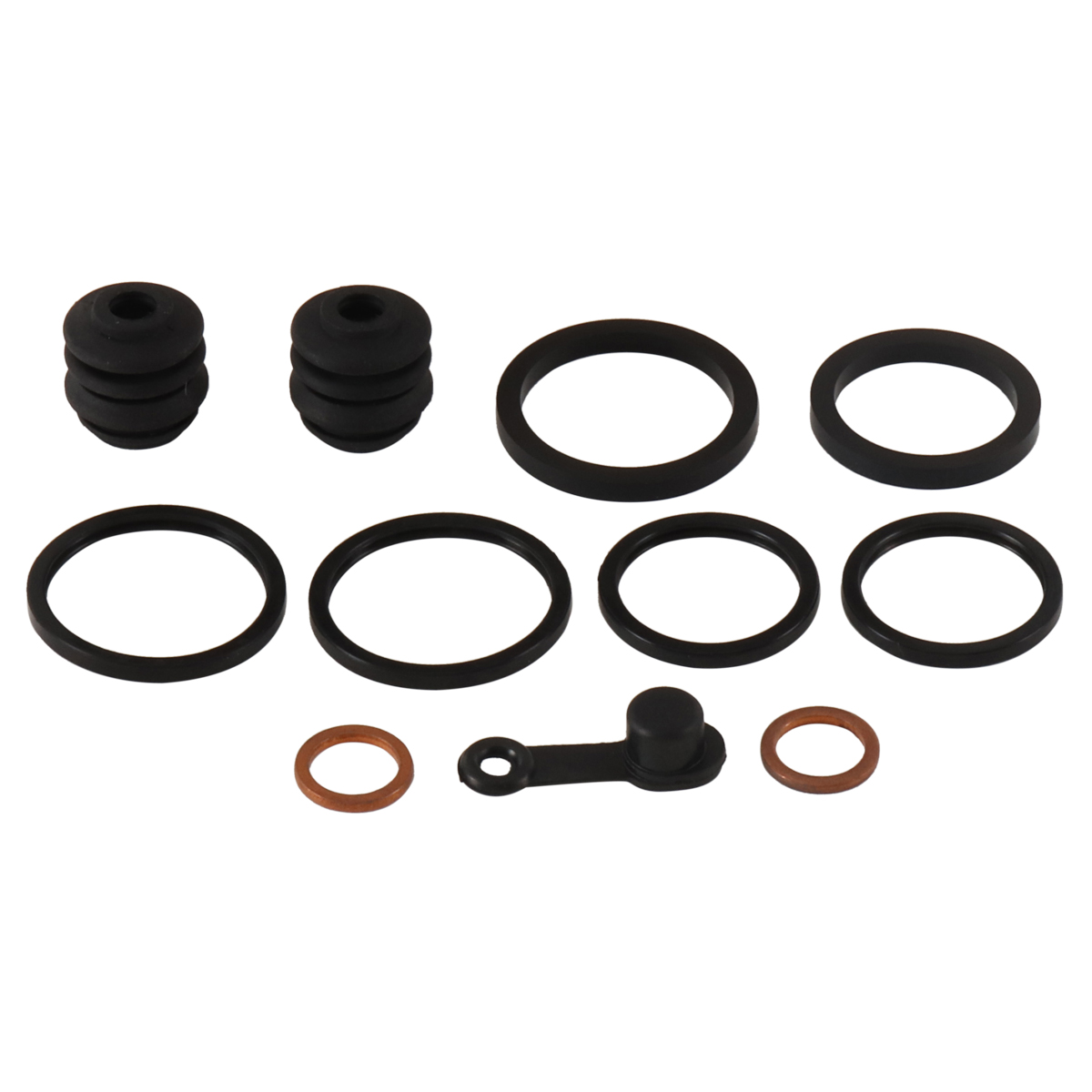 WRP Caliper Rebuild Kit Front Yamaha TW200 Trailway 01-22, XT225 01-07, Caliper Rebuild Kit Rear Yamaha YZF-R1 02-03, YZF-R6 99-02