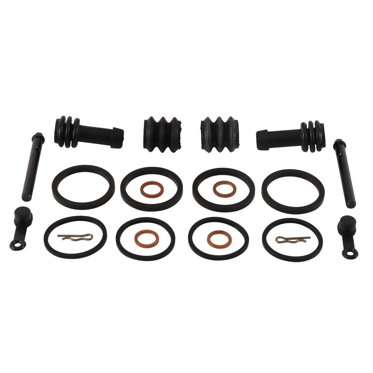 WRP Caliper Rebuild Kit Front Kawasaki EX 650R 06-08, KLE650 VERSYS 07-08, VN1600 Classic 03-08, VN1600 Nomad 05-08, VN1700 CLASSIC 09-13, VN1700 NOMAD 09-13, Z750 (Euro) 04-06, ZR750 (Z750S) 05-06, ZR750 (ZR-7) 2000, ZR750 (ZR-7S) 01-05, ZX1100E GPZ