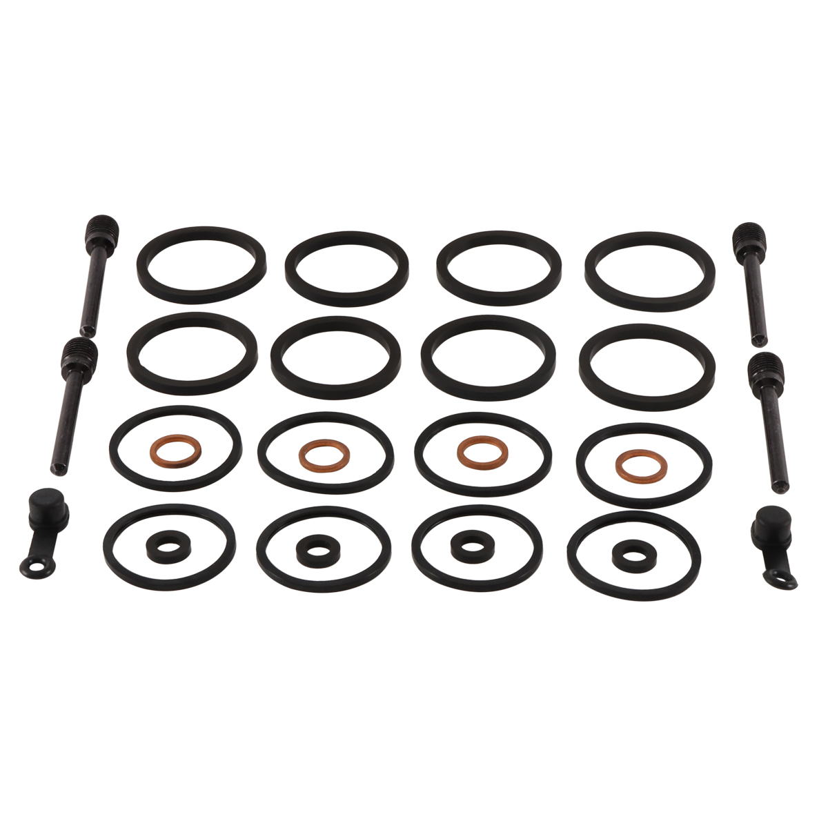 WRP Caliper Rebuild Kit Front Honda CMX1100 21-22, Kawasaki H2 SX 2018, KLE1000 VERSYS LT 2021, KLZ1000 Versys 2019, SX1000 Ninja 21-22, Z1000 14-16, Z900RS 18-22, ZX1000 Ninja 14-21, ZX10R 08-10, Suzuki DL1000 V-Strom 14-19, DL1000 V-Strom XT 18-19,
