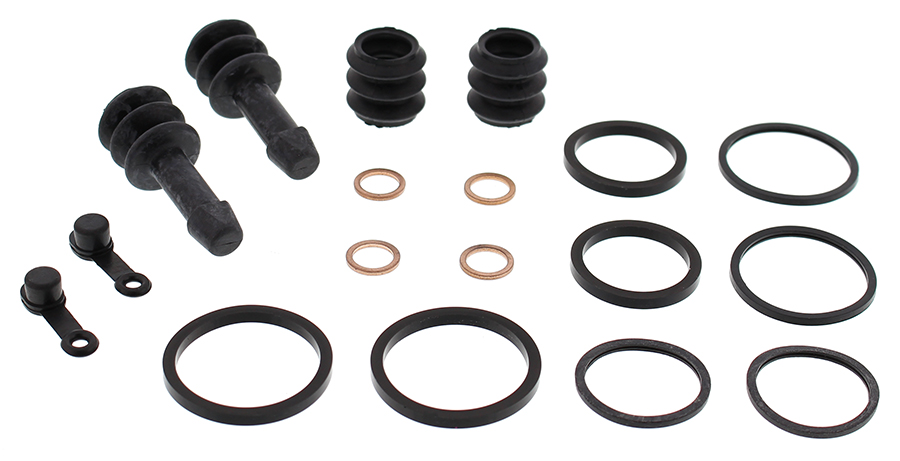 WRP Caliper Rebuild Kit Front Kawasaki NINJA 600R (ZX600C) 88-97, ZEPHYR (ZR750C) 91-93, ZG1000 Concours 94-06, ZR550 90-92, ZR550 93-98, ZX1000 Ninja ZX10 88-90, ZX750 (Ninja) 750R 87-90, Suzuki GSX1100G 1993, GSX1100G 91-92