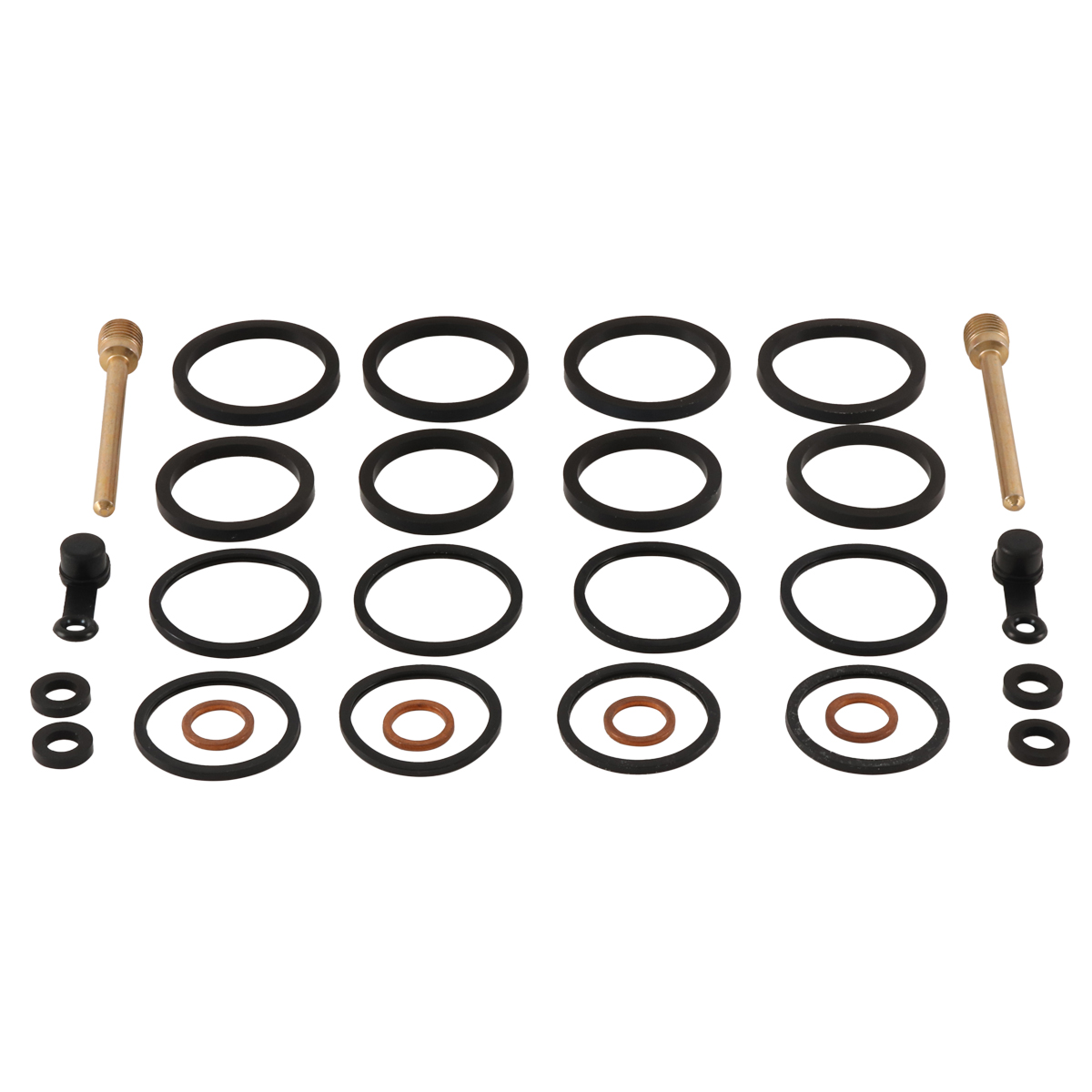 WRP Caliper Rebuild Kit Front Kawasaki KLZ1000 Versys 15-18, KLZ1000 Versys (Euro) 2013, VN1700 NOMAD 2014, VN1700 VAQUERO 11-22, VN1700 VAQUERO ABS 13-15, VN1700 VOYAGER 09-21, VN1700 VOYAGER ABS 13-14, Suzuki GSF1250 Bandit 07-09, GSF1250SA Bandit