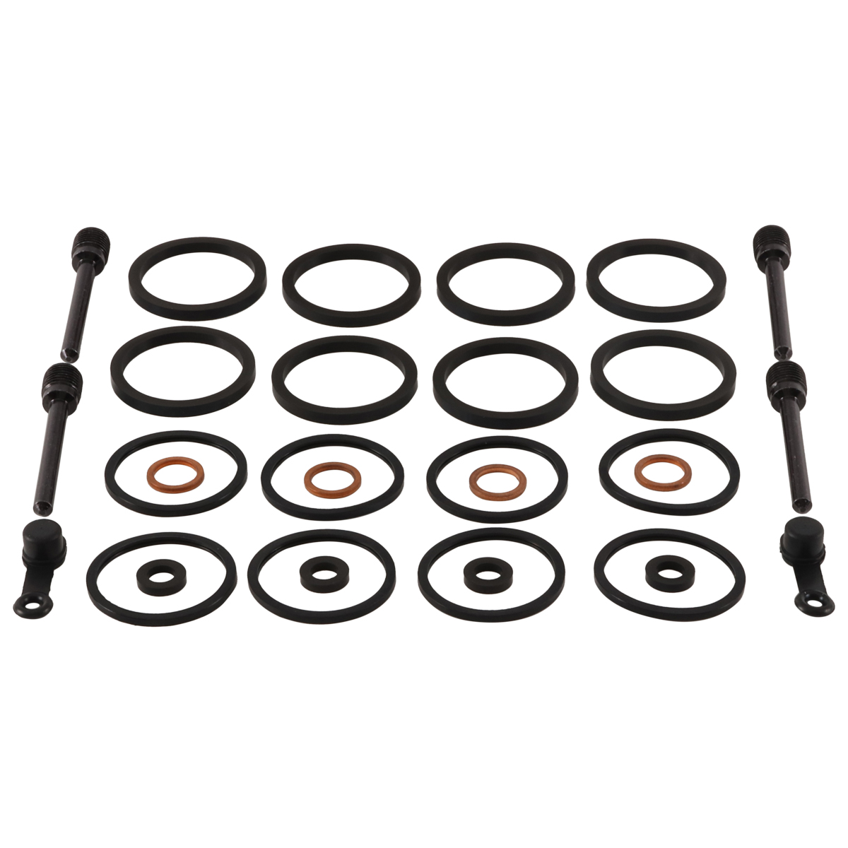 WRP Caliper Rebuild Kit Front Kawasaki Z1000 2009, Z1000 10-13, ZX1000 Ninja 11-13, ZX10R 11-15, ZX10R ABS 14-15, Suzuki GSX-R1000 2003