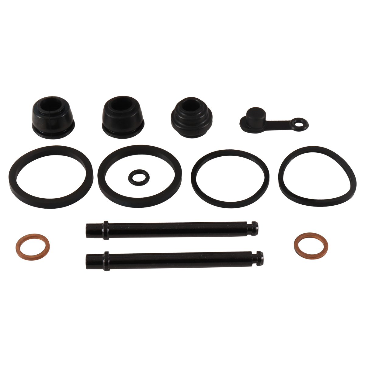 WRP Caliper Rebuild Kit Front Honda CB400T 1981, CB450SC 1986, CB750K 1982, CMX450 86-87, FT500 Ascot 82-83, GB500 89-90, VF700C 1987, VT1100C 87-93, VT800 Shadow 1988, XBR500 (Euro) 87-88, XL600V TRANSALP (Euro) 87-90, Caliper Rebuild Kit Rear Honda
