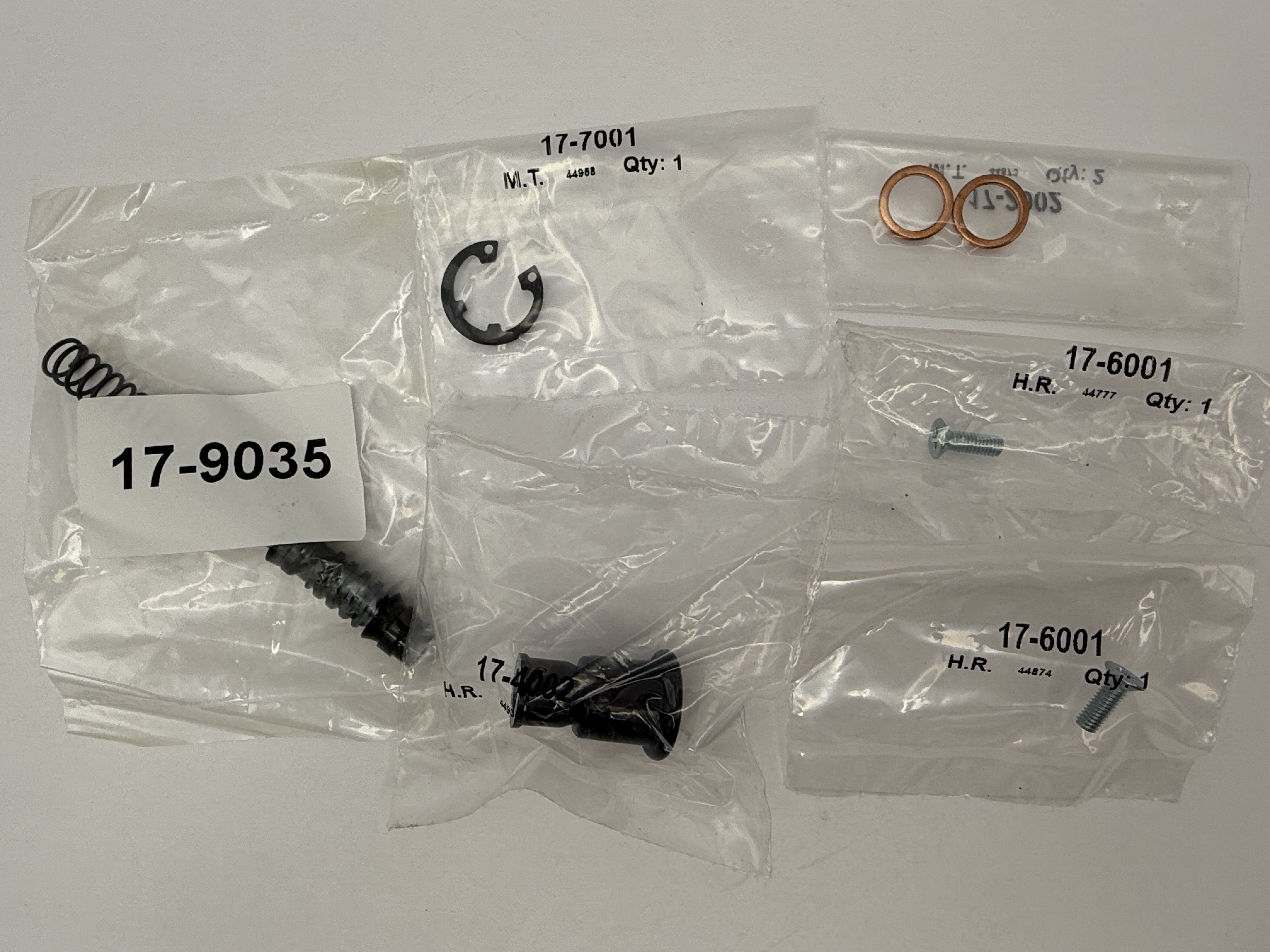 WRP Master Cylinder Rebuild Kit Clutch Honda CRF450R 21-22, CRF450RWE 21-22, CRF450RX 21-22