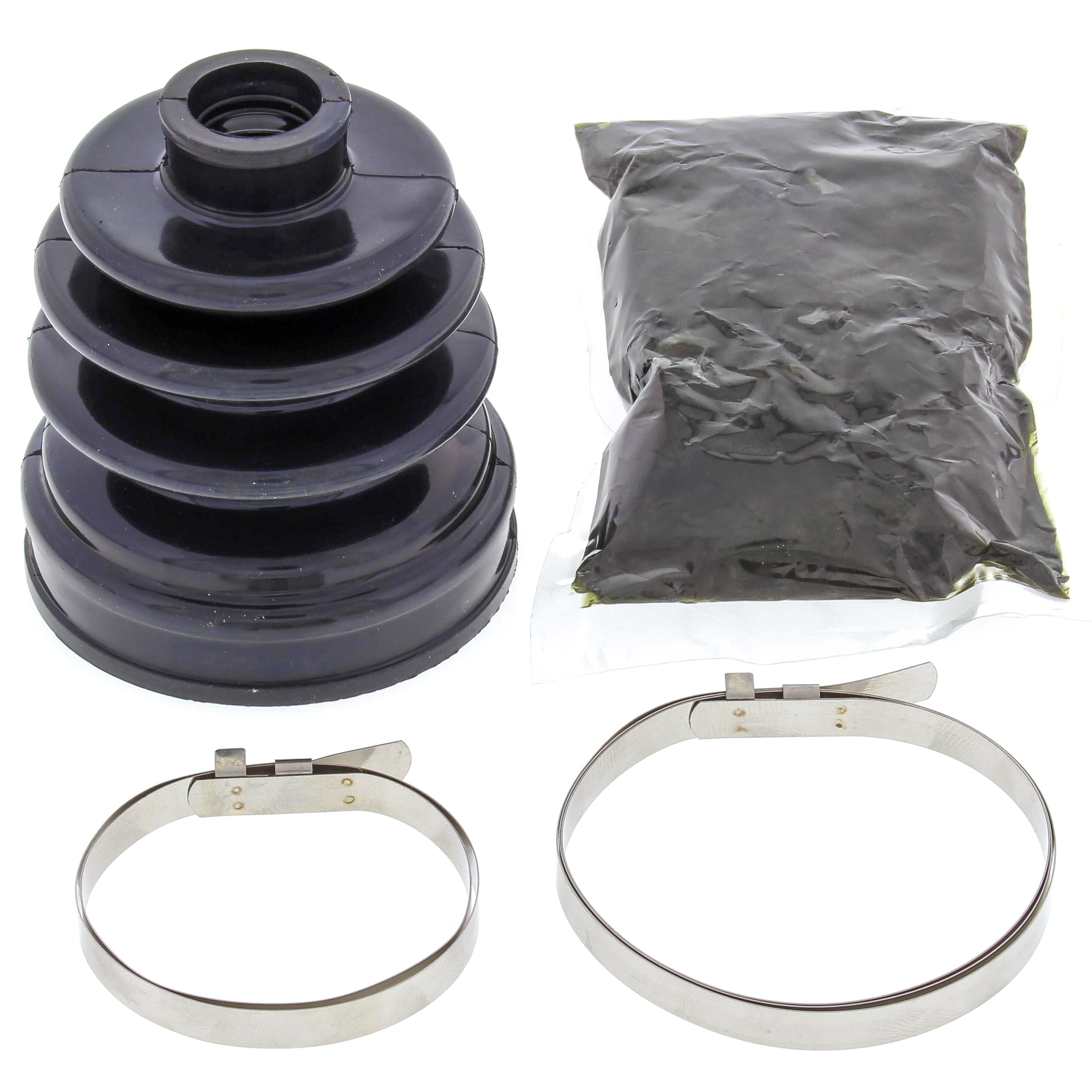 WRP CV Boot Repair Kit - Front, Inner Honda TRX300FW Fourtrax 4x4 88-00, Kawasaki KVF400A Prairie 4x4 97-98, KVF400C Prairie 4x4 99-02, Mule 610 4x4 05-08, Mule 610 4x4 VIN JK1AFEA1 9B547191 and lower 2009, Suzuki LT-A400F Eiger 4wd 2002, LT-A500F Qu