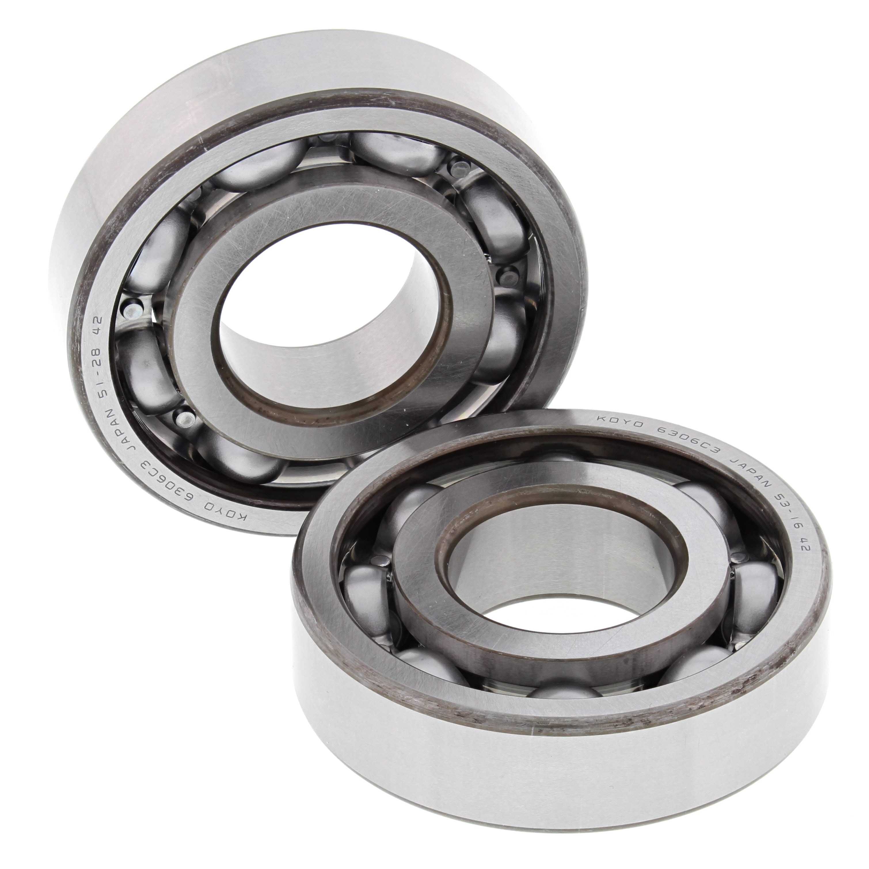 WRP Crank Shaft Bearing Kit Kawasaki KFX250 Mojave 87-04, KLF220 Bayou 88-02, KLF250 Bayou 03-11, KLF300A Bayou 86-87, KLF300B Bayou 88-91, KLR250 85-05, KLT200B 1983, KLT200C 83-84, KLT250C 83-85, Suzuki DR250 82-85, DR400 1980, Yamaha TT350 86-87,