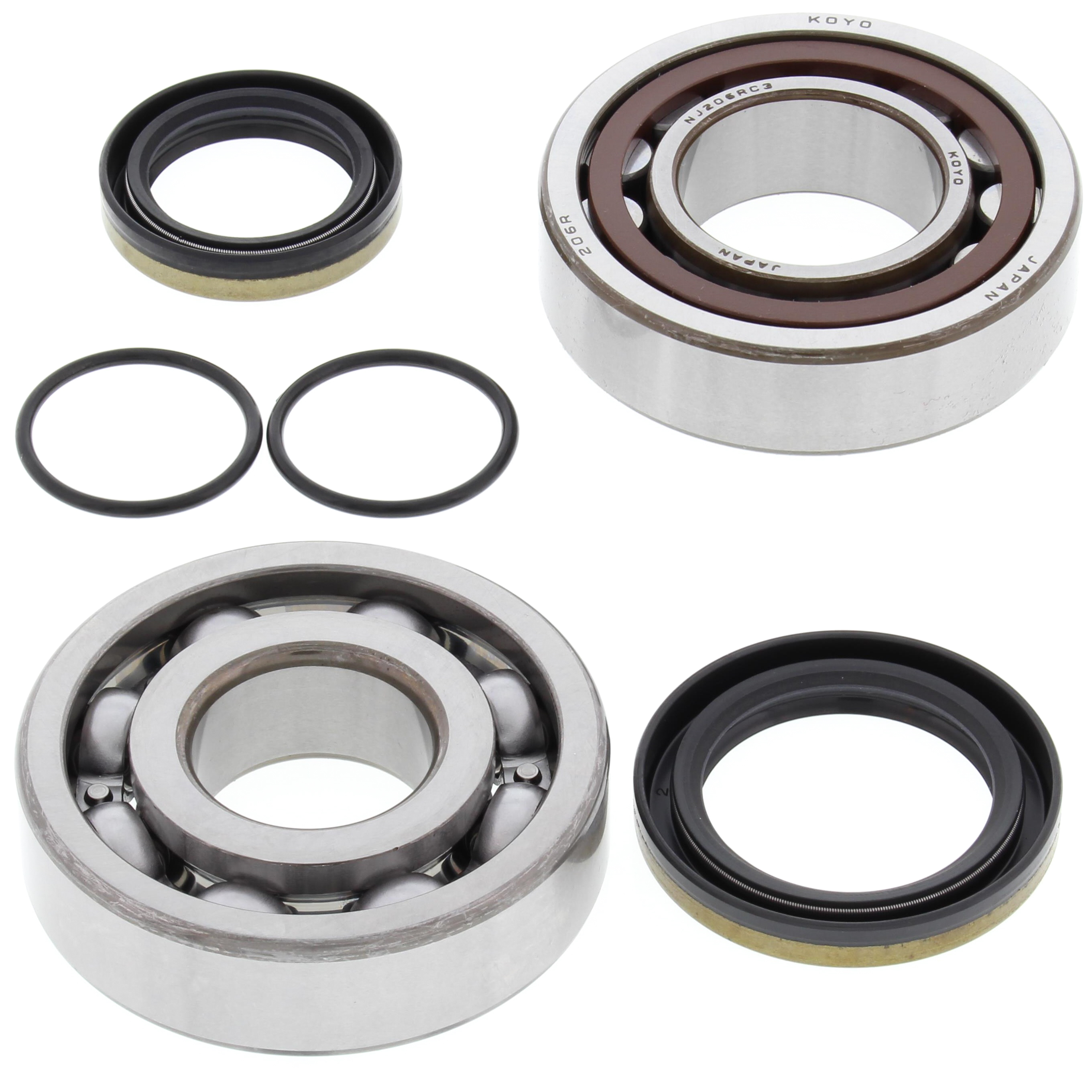 WRP Crank Shaft Bearing Kit Gas-Gas MC125 2021, Husqvarna TC 125 14-15, TC 125 14-22, TC 125 16-17, TC 125 18-19, TC 125 20-22, TE 125 15-16, TE 150 17-19, TE 150i 20-22, KTM EGS 125 98-99, EGS 200 98-99, EXC 125 2009, EXC 125 98-01, EXC 125 98-09, E