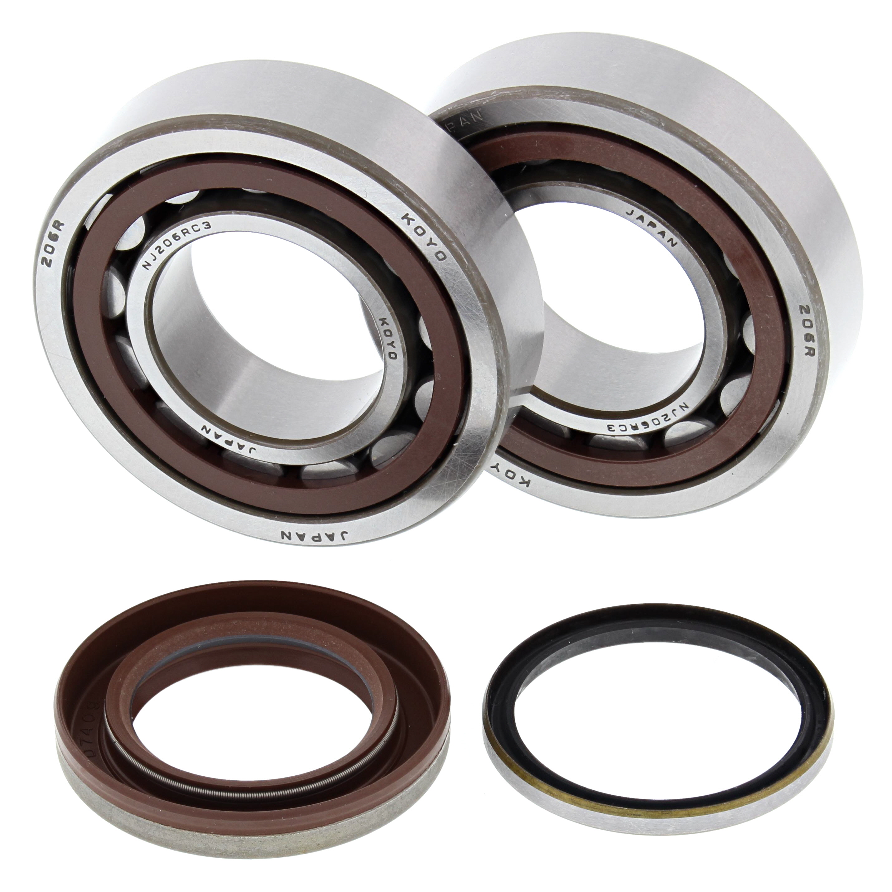 WRP Crank Shaft Bearing Kit KTM SX-F 250 05-10, SX-F 250 05-12, SX-F 250 11-12, XC-F 250 07-09, XC-F 250 07-12, XC-F 250 11-12, XC-FW 250 2012, XC-FW 250 06-11, XC-FW 250 06-12