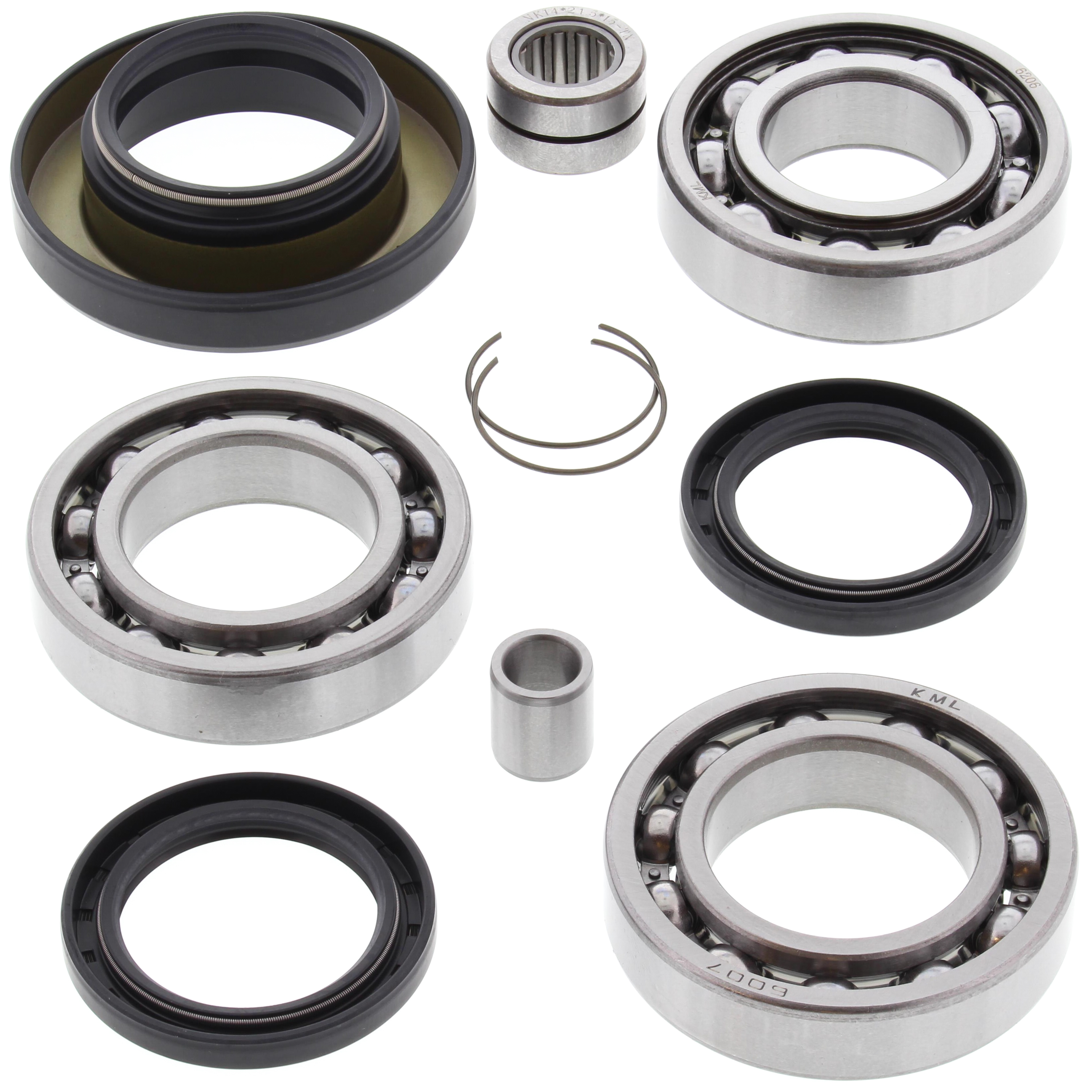 WRP Differential Bearing and Seal Kit Rear Honda TRX400FW Fourtrax Foreman 4x4 02-03, TRX450FE 02-04, TRX450FM 02-04, TRX500FA 01-04, TRX500FGA 2004