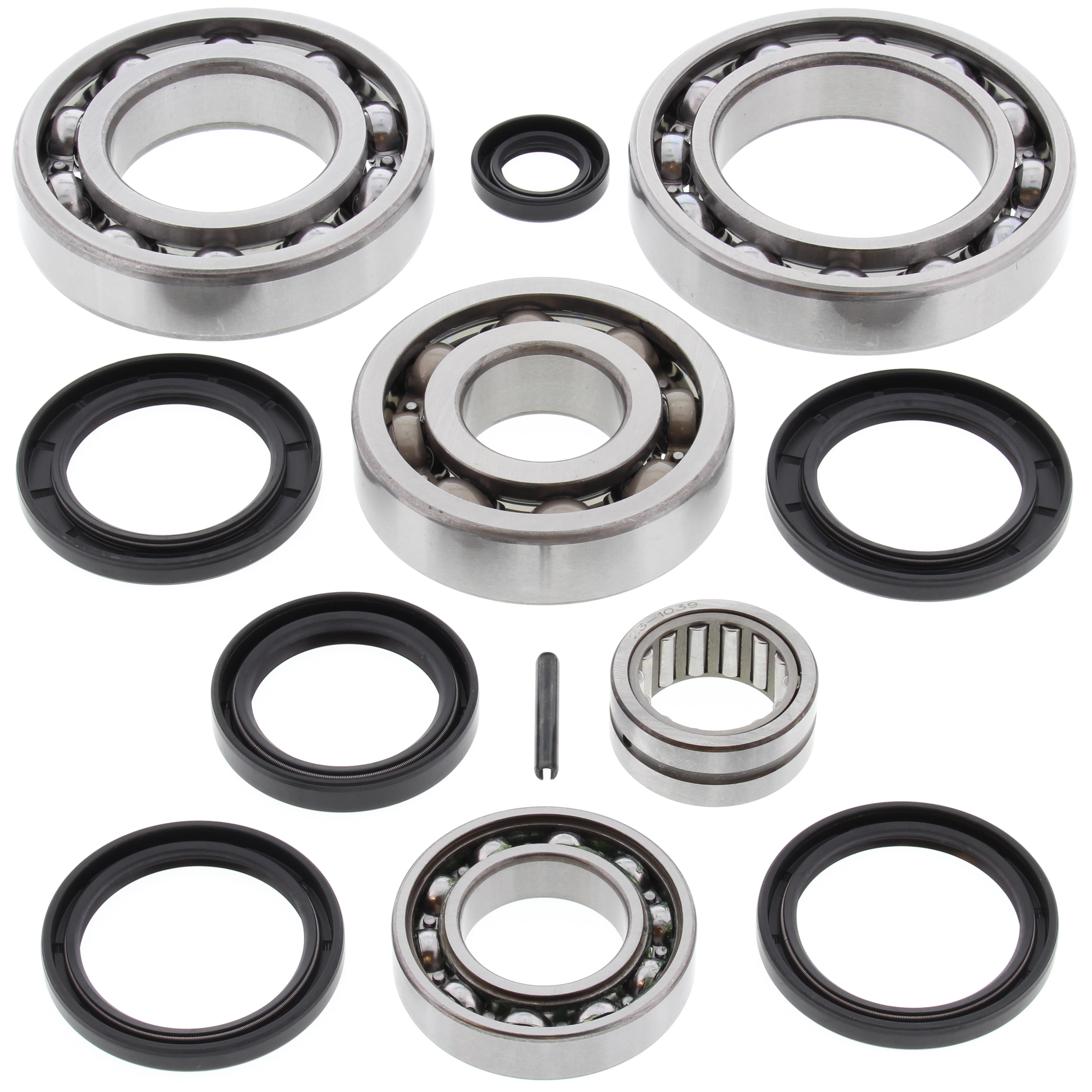 WRP Differential Bearing and Seal Kit Rear Kawasaki KFX 700 V-Force 04-09, KVF360A Prairie 4x4 03-13, KVF360B Prairie 03-11, KVF360C Prairie 4x4 03-13, KVF650 Brute Force 05-13, KVF650 Prairie 02-03, KVF700 Prairie 04-06, Suzuki LTV-700F Twin Peaks 0