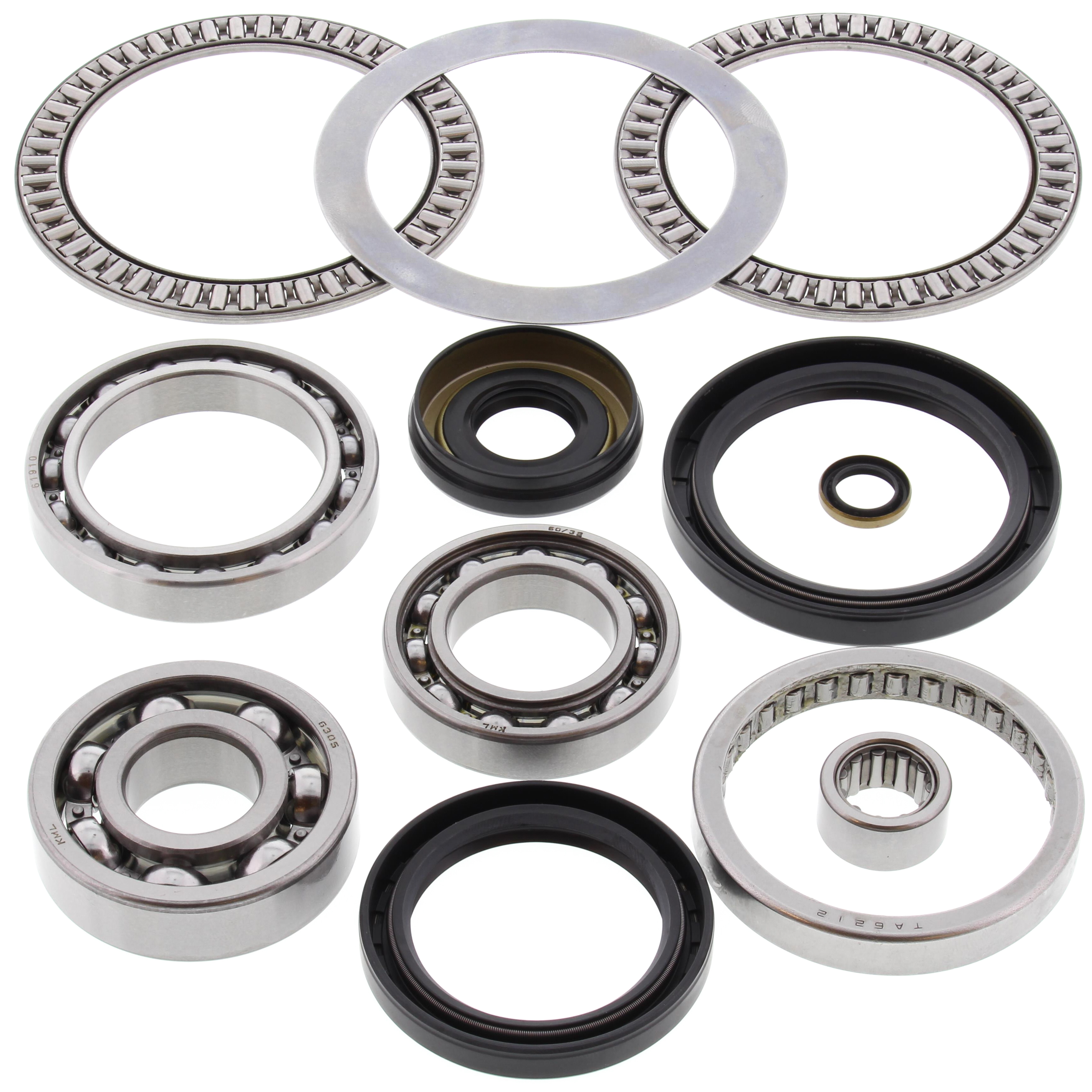 WRP Differential Bearing and Seal Kit Front Kawasaki KVF360A Prairie 4x4 03-13, KVF360C Prairie 4x4 03-13, KVF650 Brute Force 05-13, KVF650 I Brute Force 06-13, KVF650 Prairie 02-03, KVF700 Prairie 04-06, KVF750 Brute Force 05-14, KVF750 Brute Force