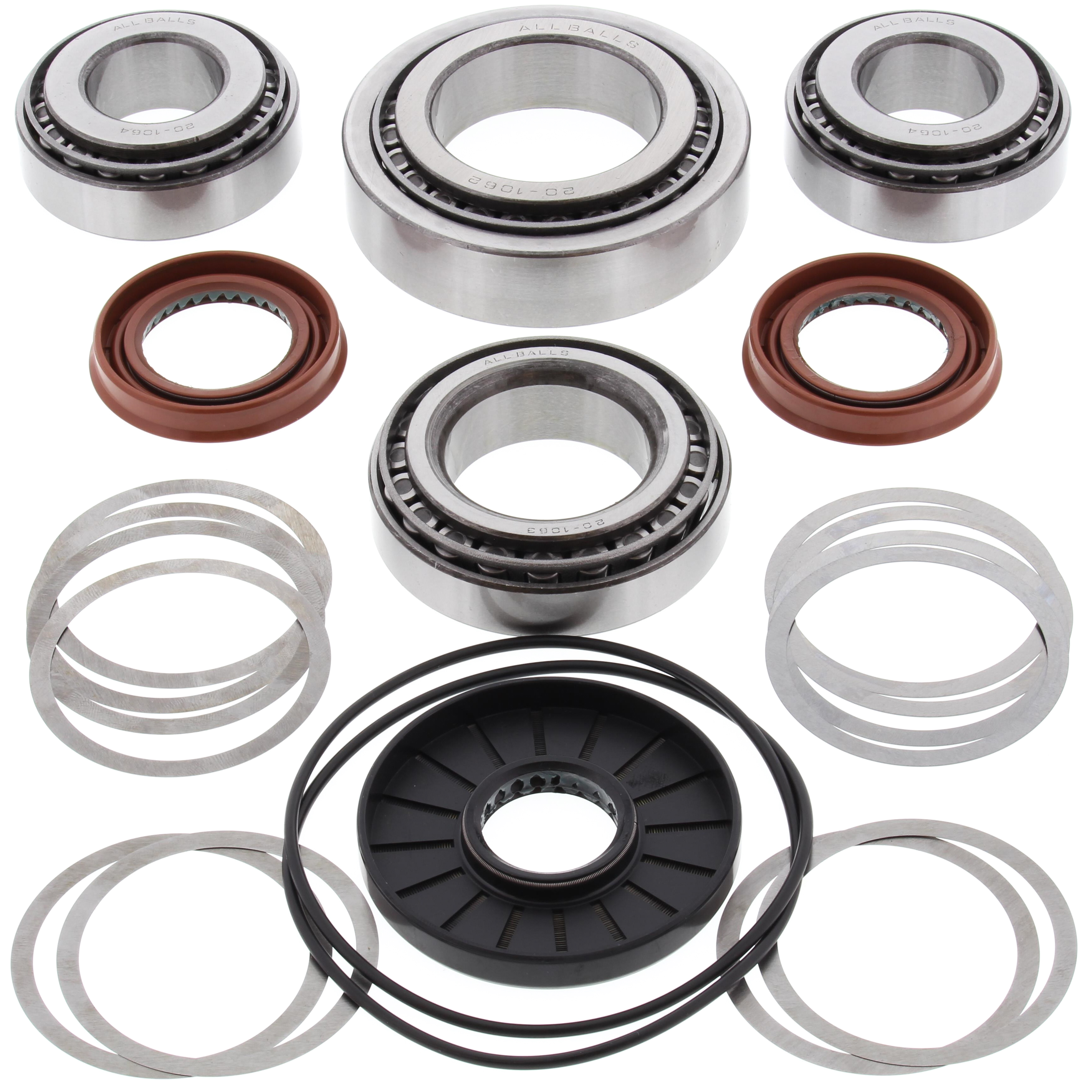 WRP Differential Bearing and Seal Kit Rear Polaris Ranger 2x4 500 08-09, Ranger 4x4 500 EFI 2008, Ranger 4x4 500 EFI 2009, Ranger 4x4 700 2008, Ranger 4x4 700 2009, Ranger 4x4 700 Crew 08-09, Ranger 4x4 900 Diesel 11-14, Ranger 4x4 900 Diesel Crew 12