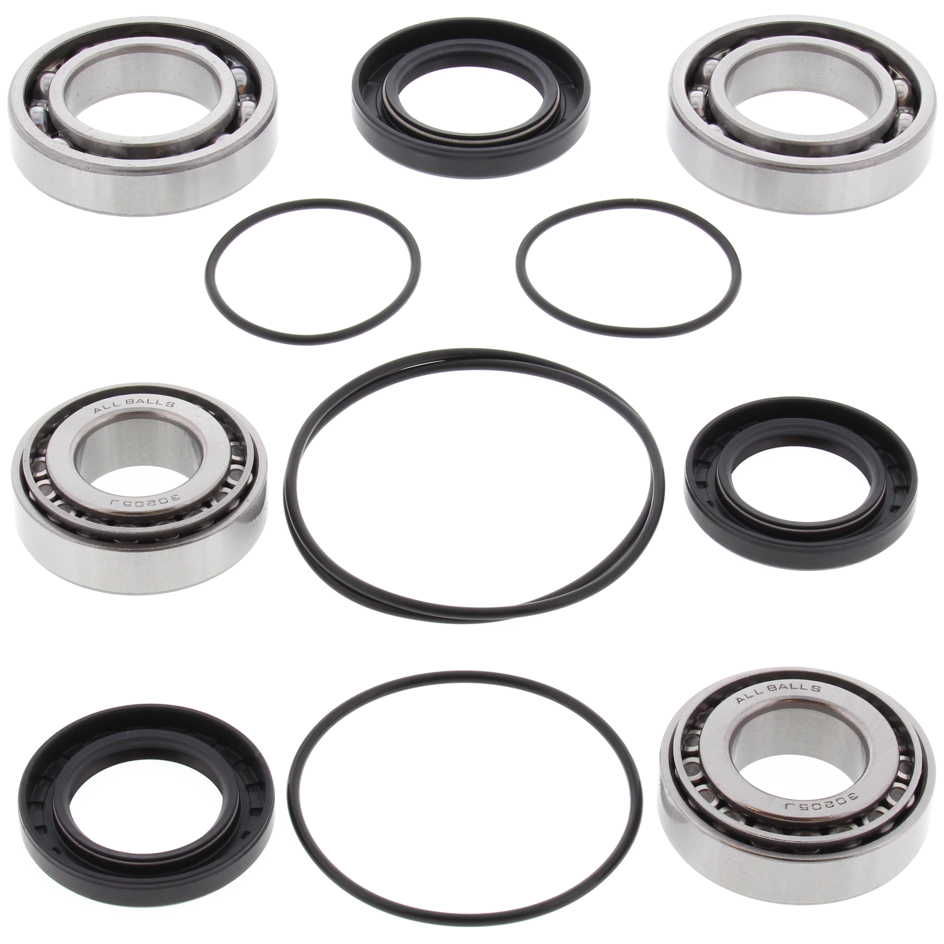 WRP Differential Bearing and Seal Kit Front Kawasaki Mule 2510 4x4 93-00, Mule 2510 Diesel 00-02, Mule 3010 4x4 01-08, Mule 3010 Diesel 01-08, Mule 4010 4x4 09-22, Mule 4010 4x4 Diesel 09-13, Mule 4010 4x4 TRANS Camo 21-22, Mule 4010 4x4 TRANS FE 21-