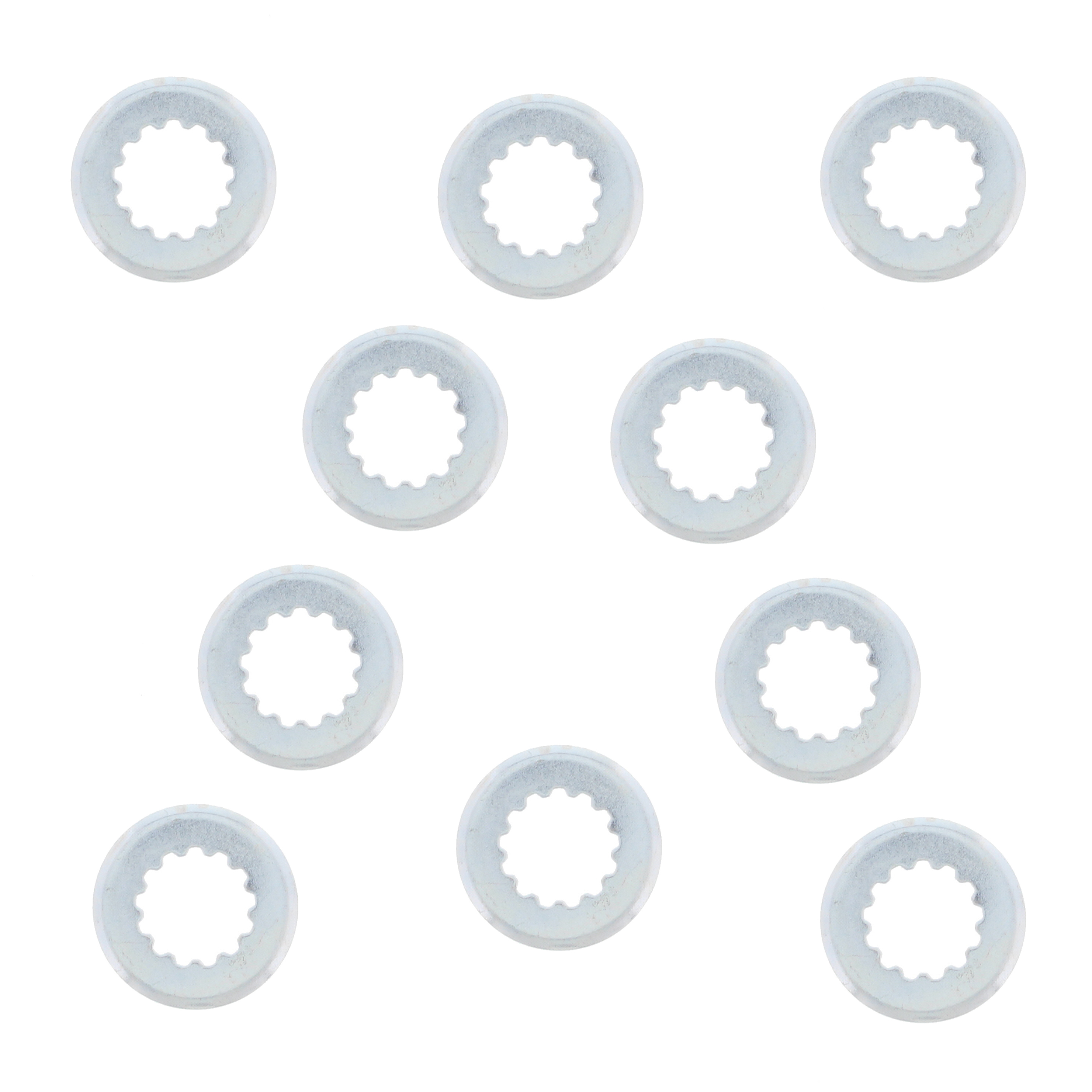 WRP Sprocket Retainer Kit 10 pk Washers or Snap-Rings Kawasaki KLX400R 2003, KLX400R (Pumper Carb) 2004, KLX400SR 03-04, Suzuki DR-Z400E 00-03, DR-Z400E (Cali Model With CV Carb) 04-07, DR-Z400E (Pumper Carb) 04-07, DR-Z400K 00-03, DR-Z400S 00-22, DR
