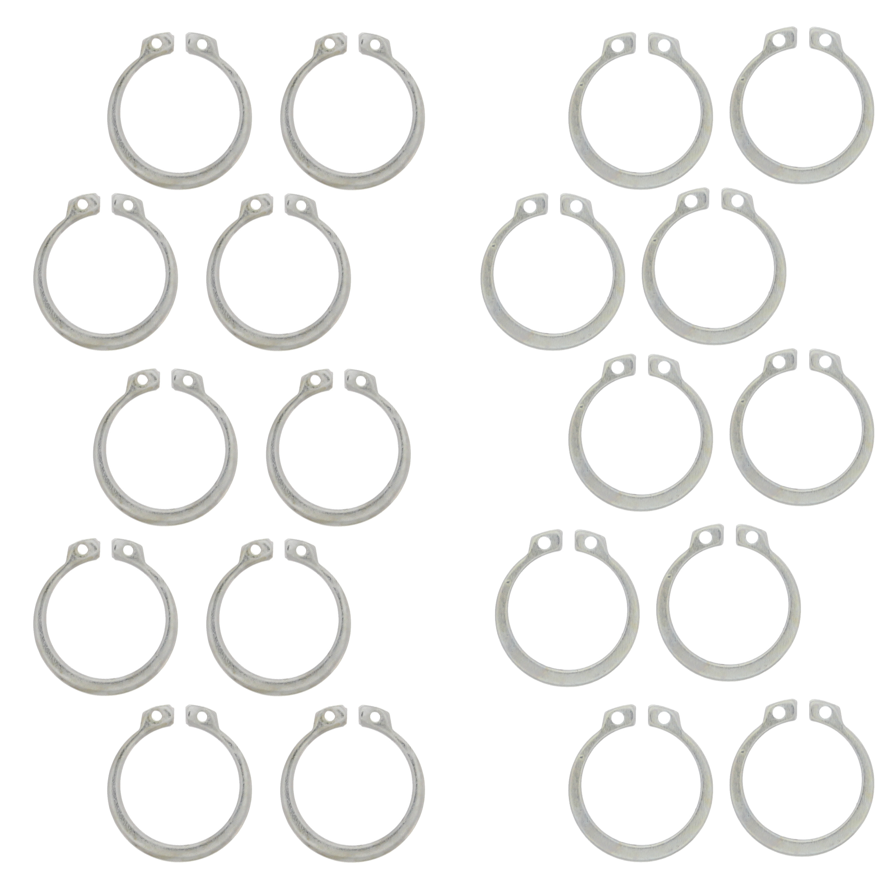 WRP Sprocket Retainer Kit 10 pk Washers or Snap-Rings KTM EGS 250 94-96, EGS 250 94-99, EGS 250 97-99, EGS 300 94-99, EGS 360 96-97, EGS 380 98-99, EXC 250 94-96, EXC 250 94-01, EXC 250 97-99, EXC 250 00-01, EXC 300 1999, EXC 300 94-96, EXC 300 94-03