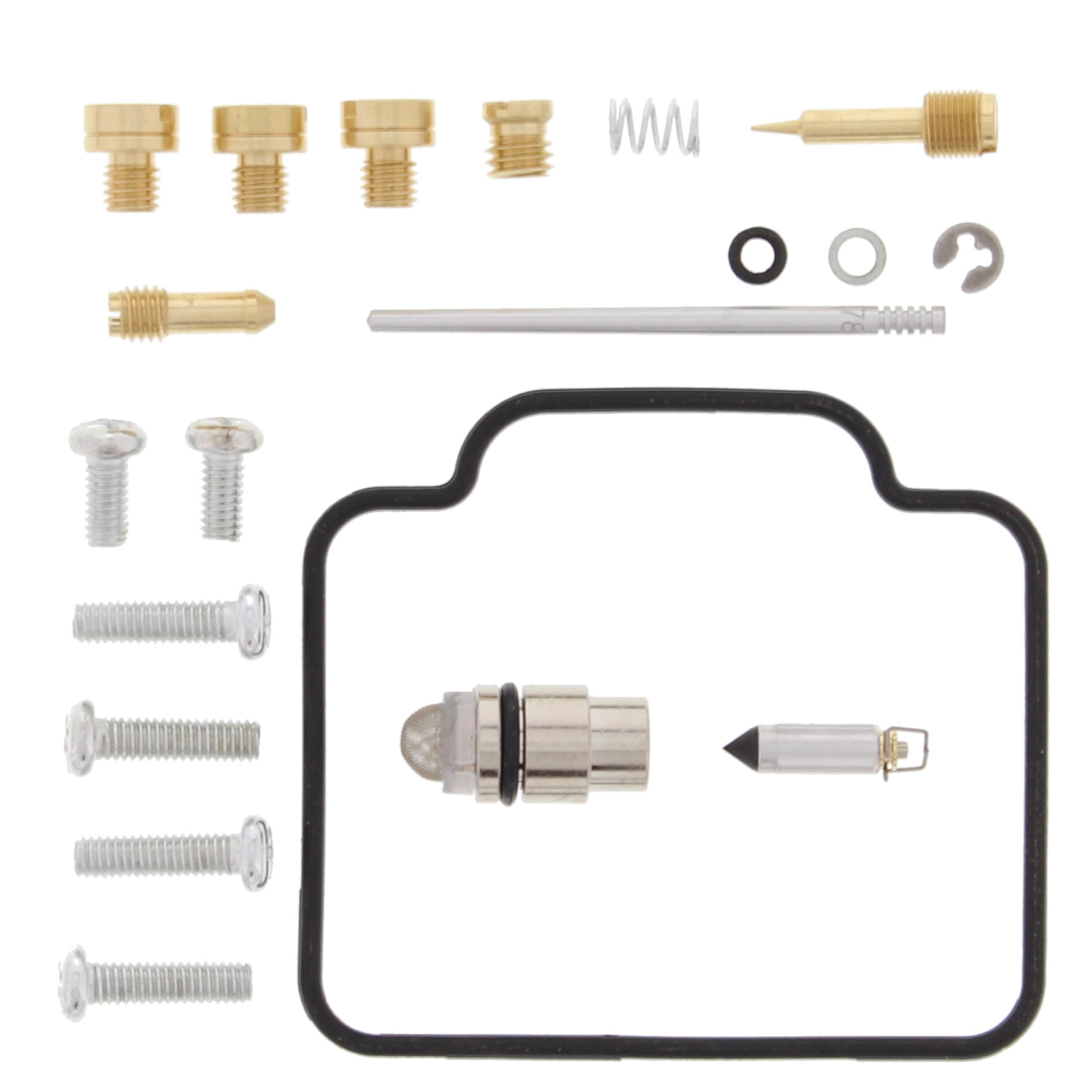 WRP Carburetor Rebuild Kit Polaris Ranger 4x4 500 1999, Ranger 6x6 500 1999, Scrambler 500 4x4 1997, Sportsman 500 4x4 96-98, Xplorer 500 1997