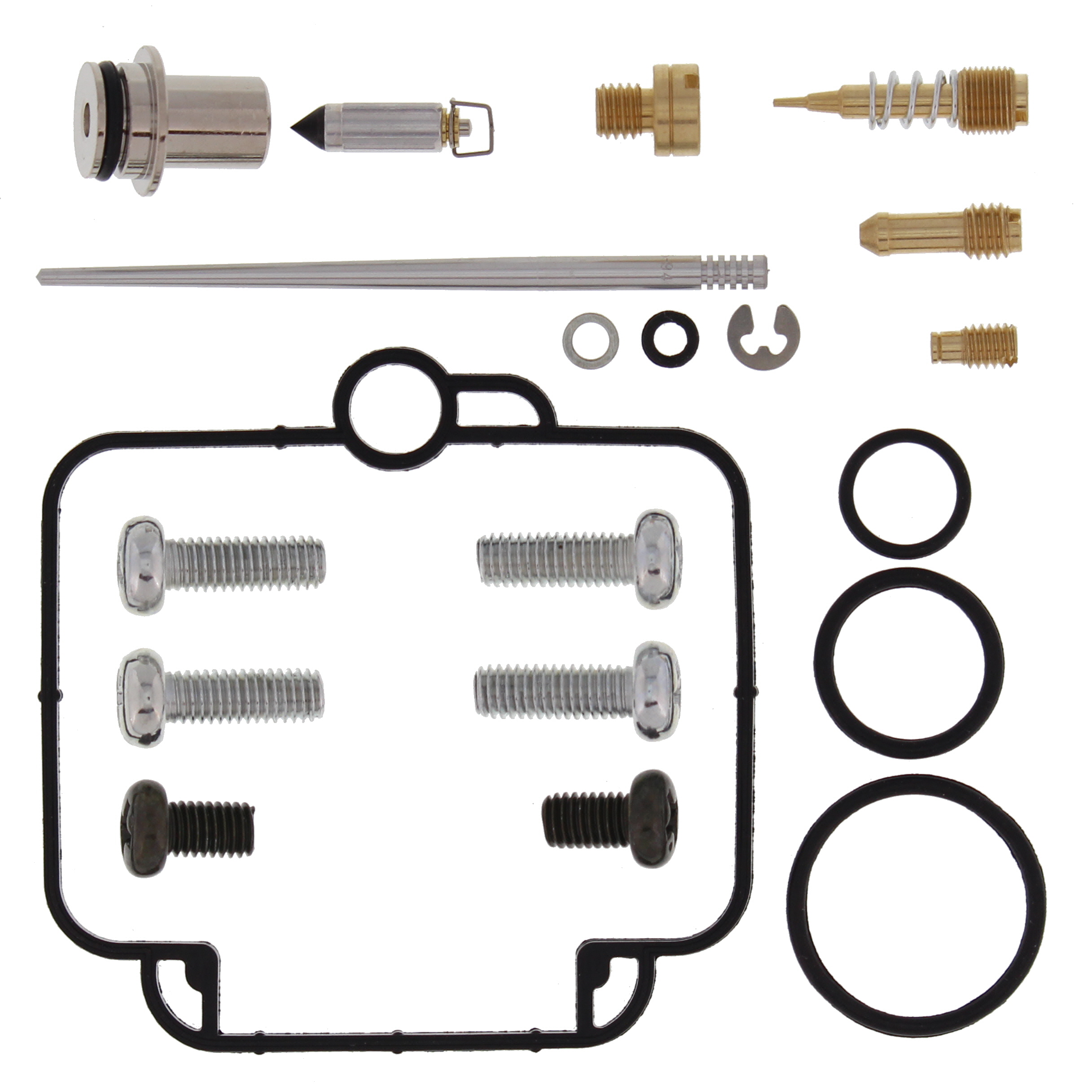 WRP Carburetor Rebuild Kit Polaris Scrambler 500 2x4 2002, Scrambler 500 2x4 2008, Scrambler 500 2x4 00-01, Scrambler 500 4x4 98-09
