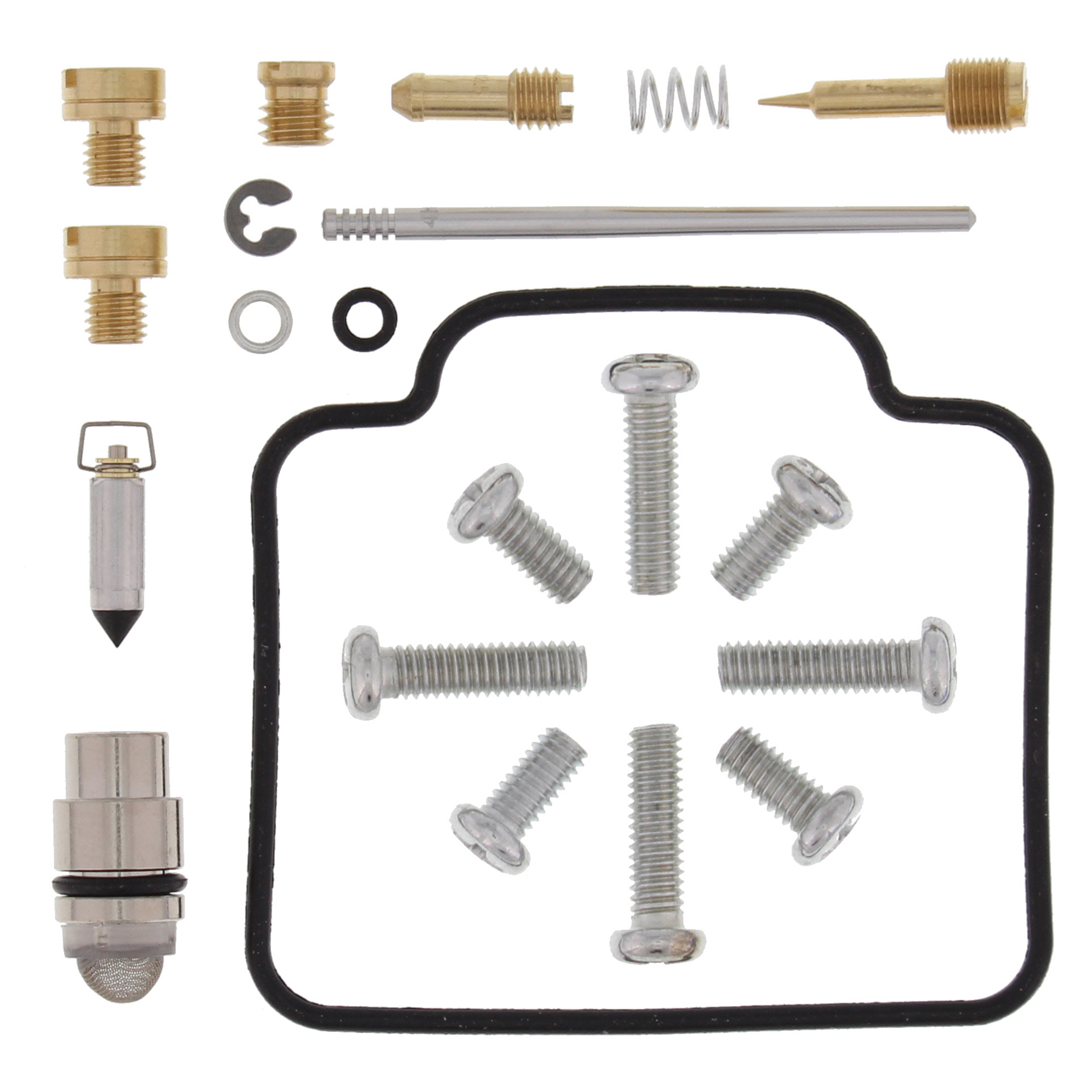 WRP Carburetor Rebuild Kit Polaris Sportsman 400 4x4 01-05, Sportsman 400 4x4 AA AE AG 2004, Sportsman 400 4x4 AQ-AV 2004