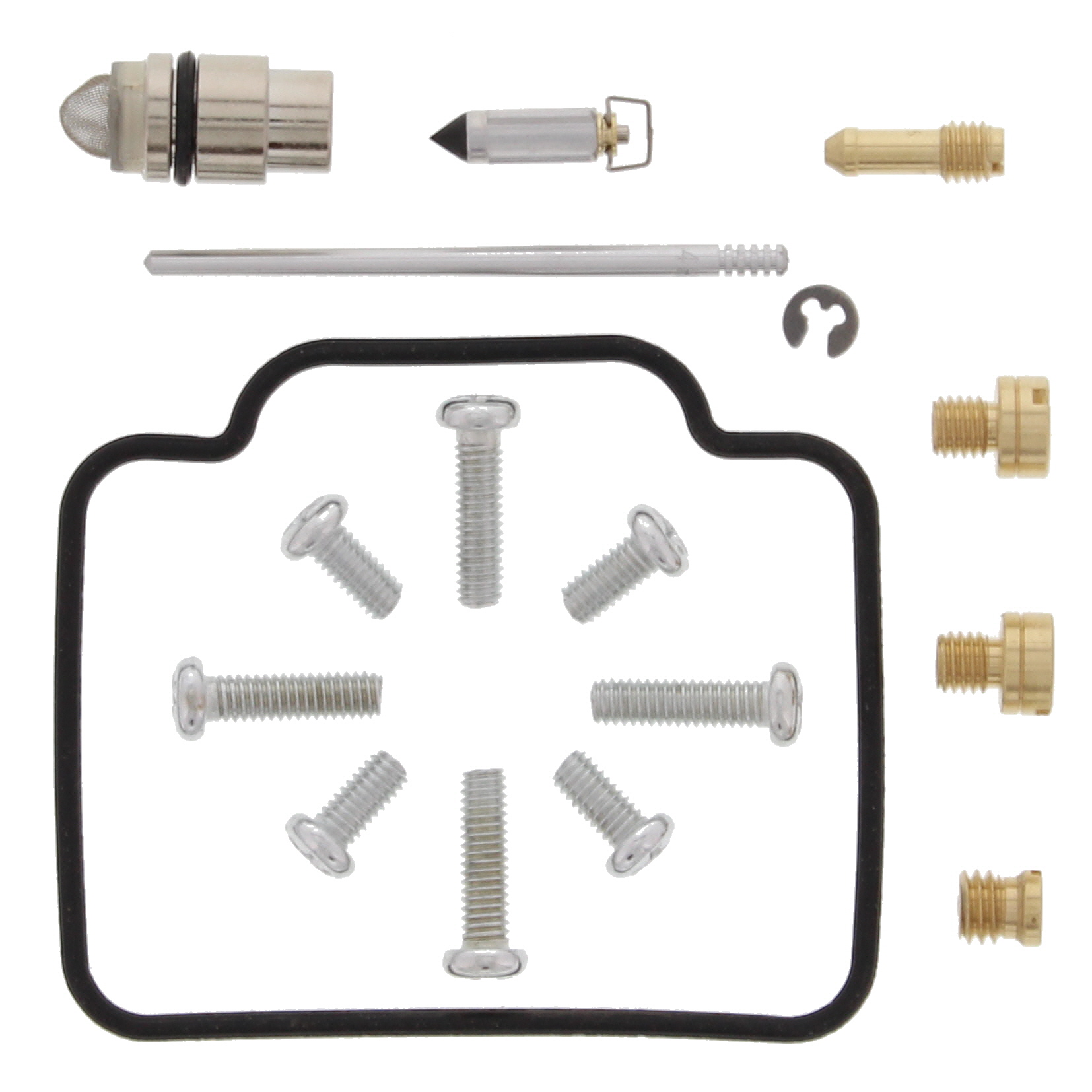 WRP Carburetor Rebuild Kit Polaris ATP 330 4x4 04-05, Magnum 330 2x4 04-05, Magnum 330 4x4 2005, Magnum 330 4x4 AA AB AC 2004, Magnum 330 4x4 FB 2004, Trail Blazer 330 08-13, Trail Boss 330 04-13