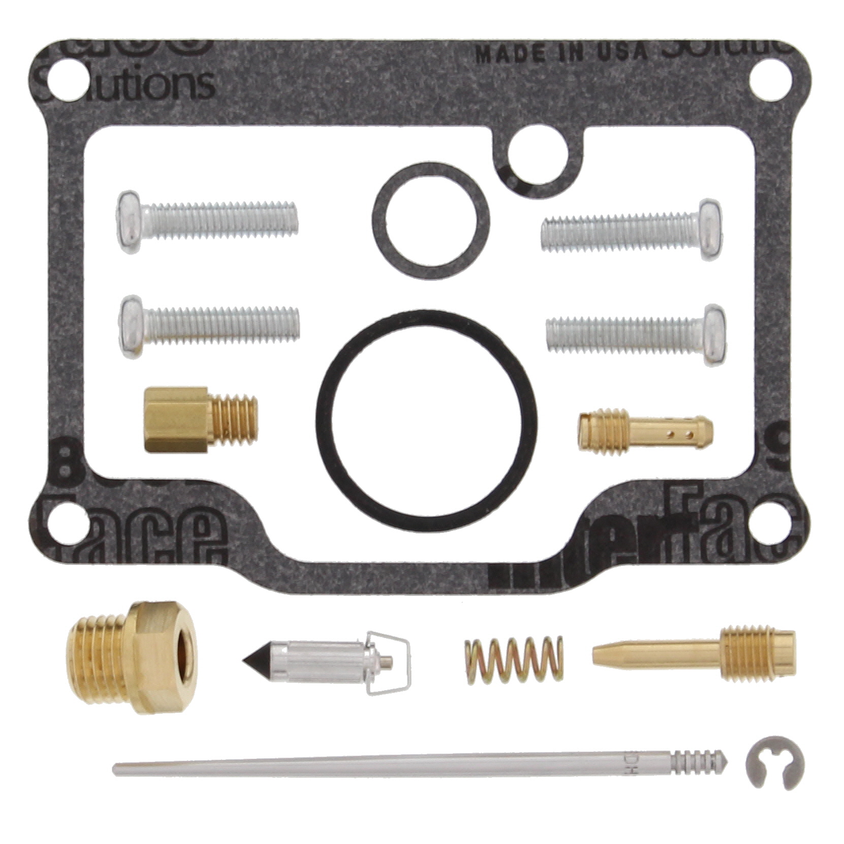 WRP Carburetor Rebuild Kit Polaris 350L 2x4 1993, 350L 4x4 1993, Big Boss 350L 6x6 1993, Sportsman 350 4x4 1993, Trail Boss 350L 2x4 90-92, Trail Boss 350L 4x4 91-92