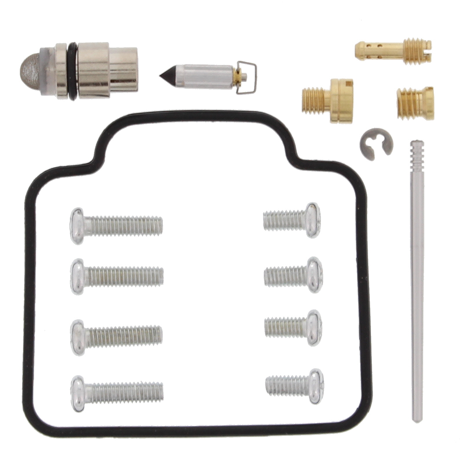 WRP Carburetor Rebuild Kit Polaris Hawkeye 2x4 06-11, Hawkeye 4x4 06-07, Sportsman 300 4x4 08-10