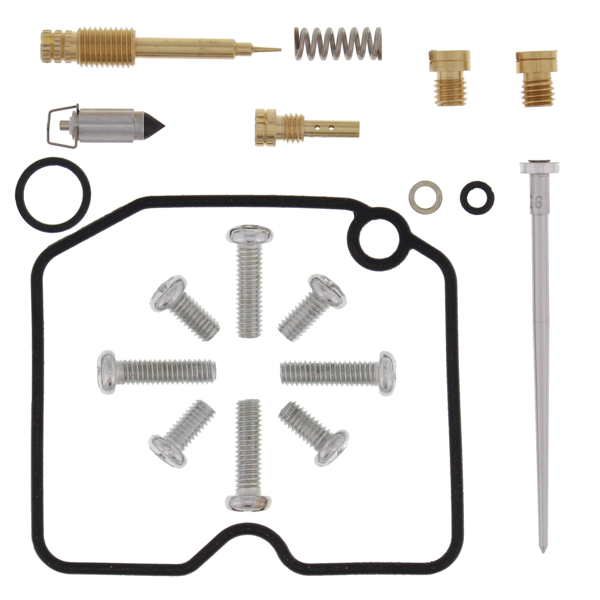WRP Carburetor Rebuild Kit Arctic Cat 400 FIS 2x4 w/AT 2004, 400 FIS 2x4 w/MT 2004, 400 FIS 4x4 w/AT 04-05, 400 FIS 4x4 w/MT 04-05, 400 TBX 4x4 04-05, 400 VP 4x4 w/AT 05-06, 400 VP 4x4 w/MT 05-06