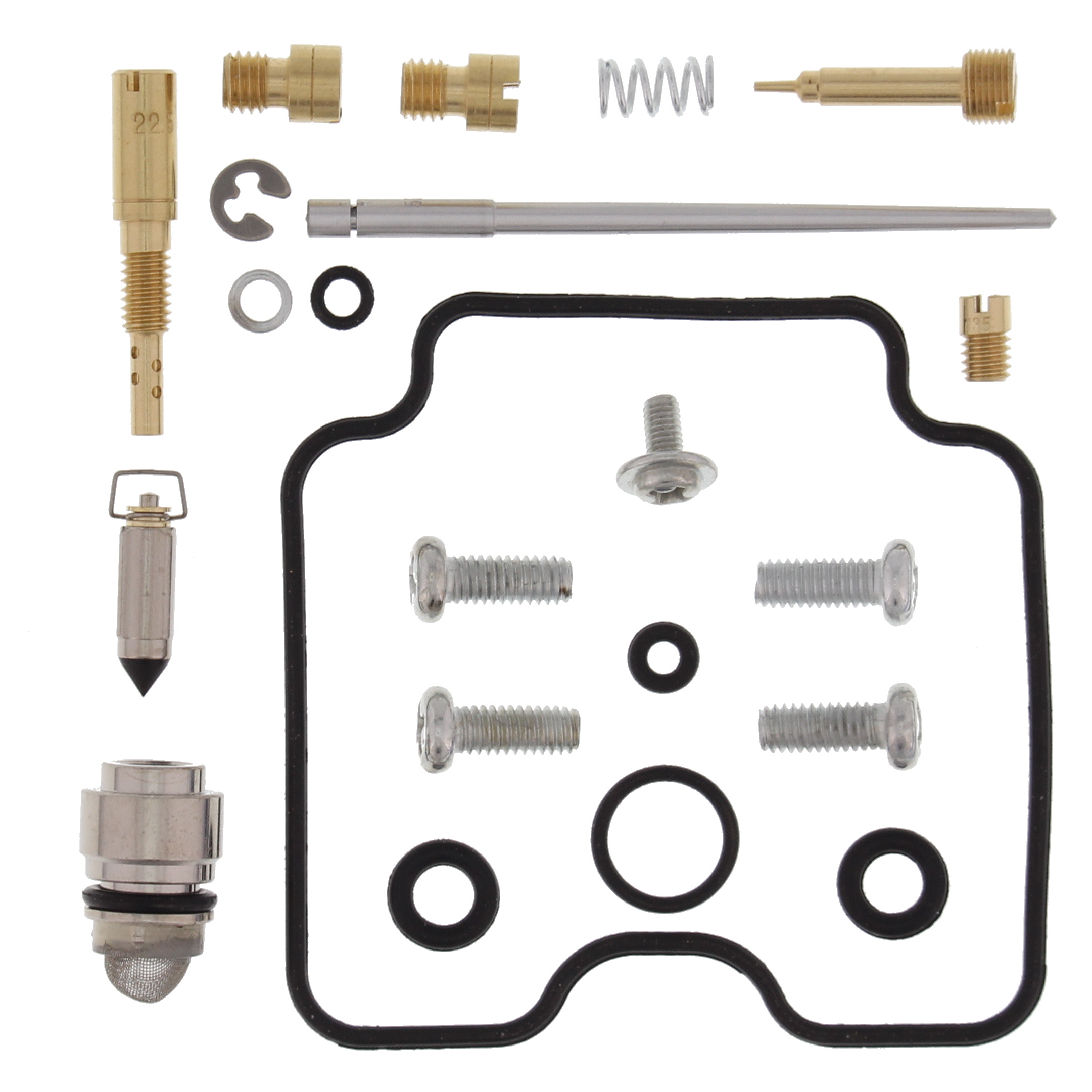 WRP Carburetor Rebuild Kit Kawasaki KLX400SR 03-04, Suzuki DR-Z400S 00-16, DR-Z400S 17-20, DR-Z400SM 05-16, DR-Z400SM 17-20