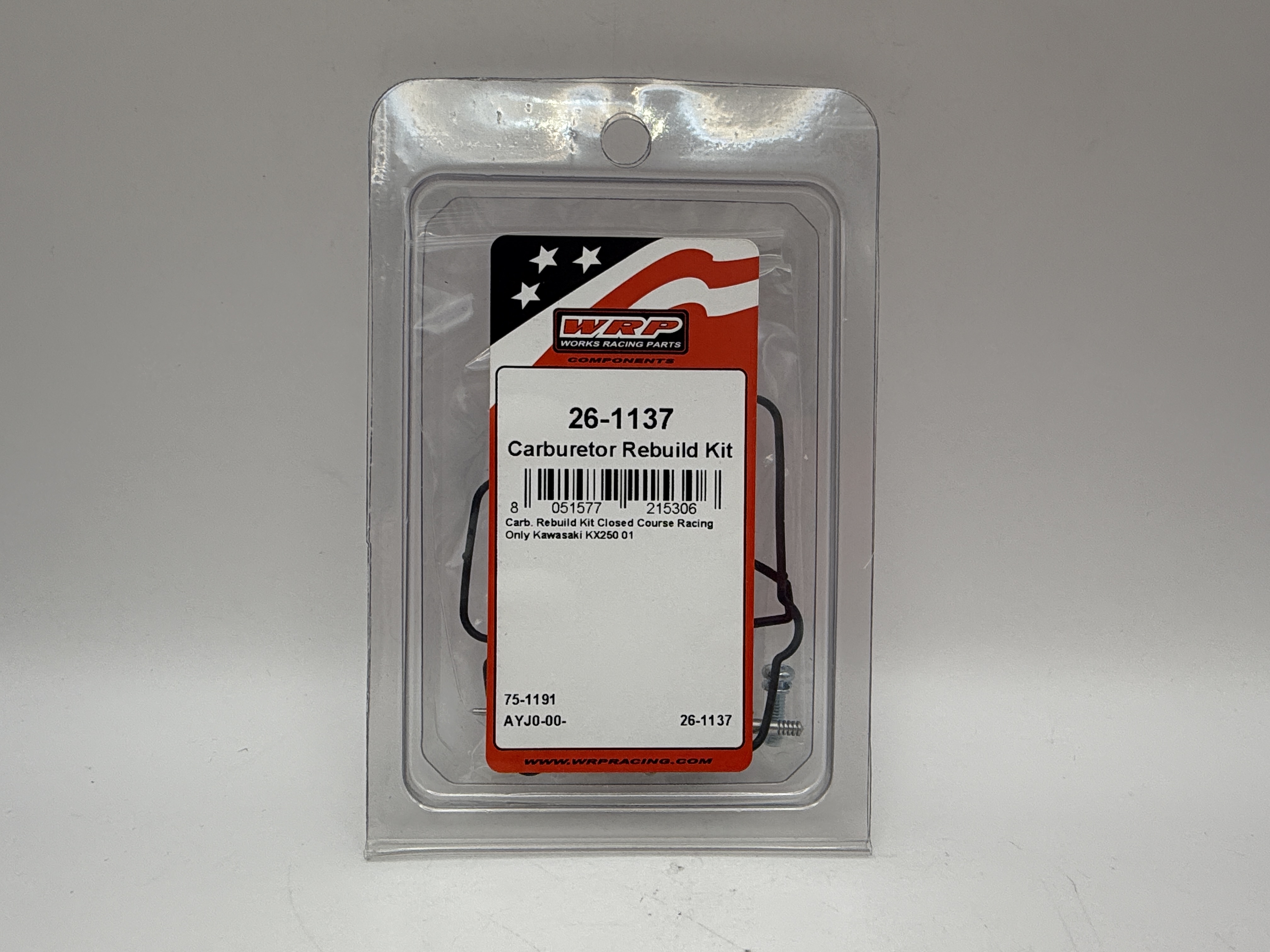 WRP Carburetor Rebuild Kit Kawasaki KX250 2001