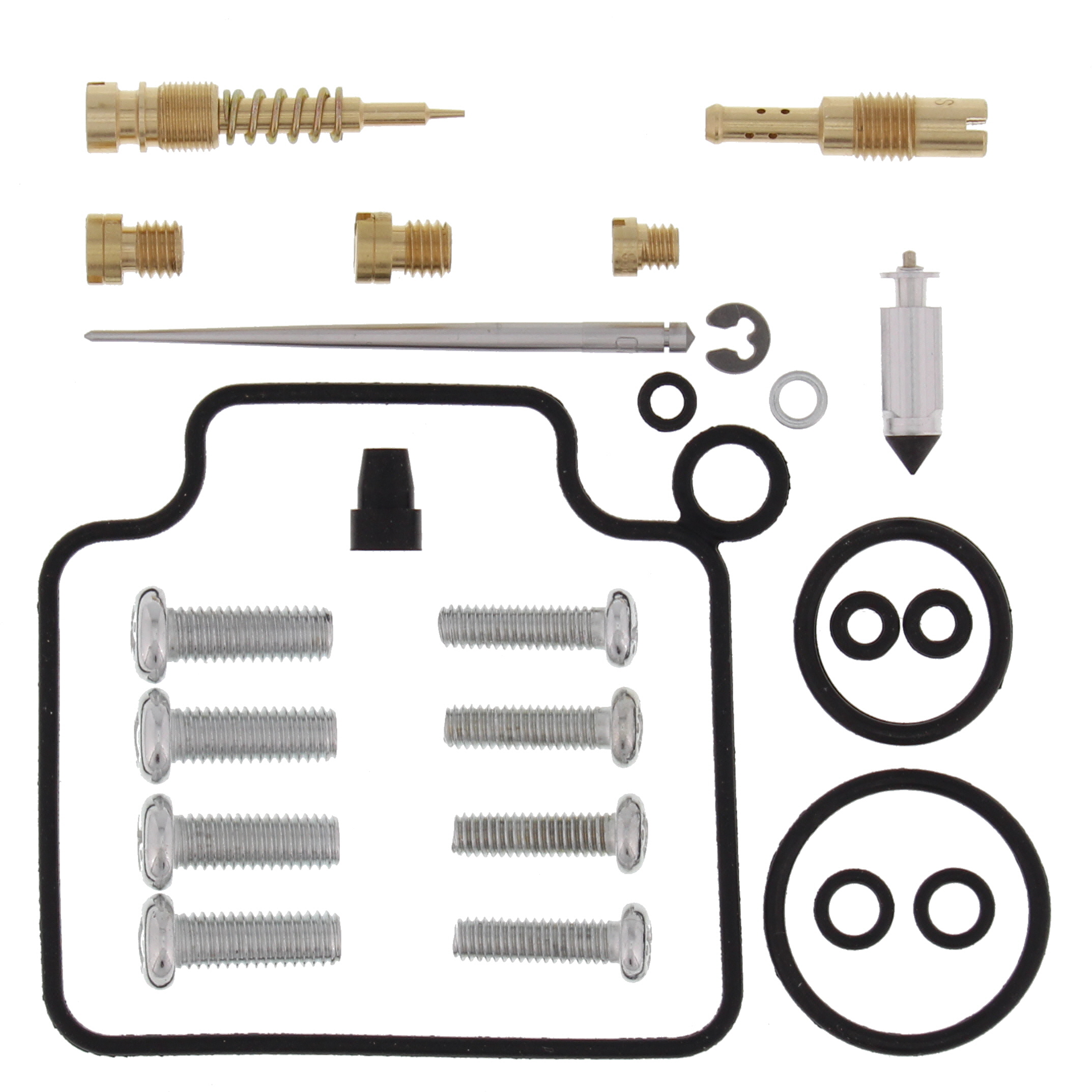 WRP Carburetor Rebuild Kit Honda TRX500FA 05-14, TRX500FE 05-11, TRX500FGA 05-08, TRX500FM 05-11, TRX500FPA 09-14, TRX500FPE 07-11, TRX500FPM 08-11, TRX500TM 05-06