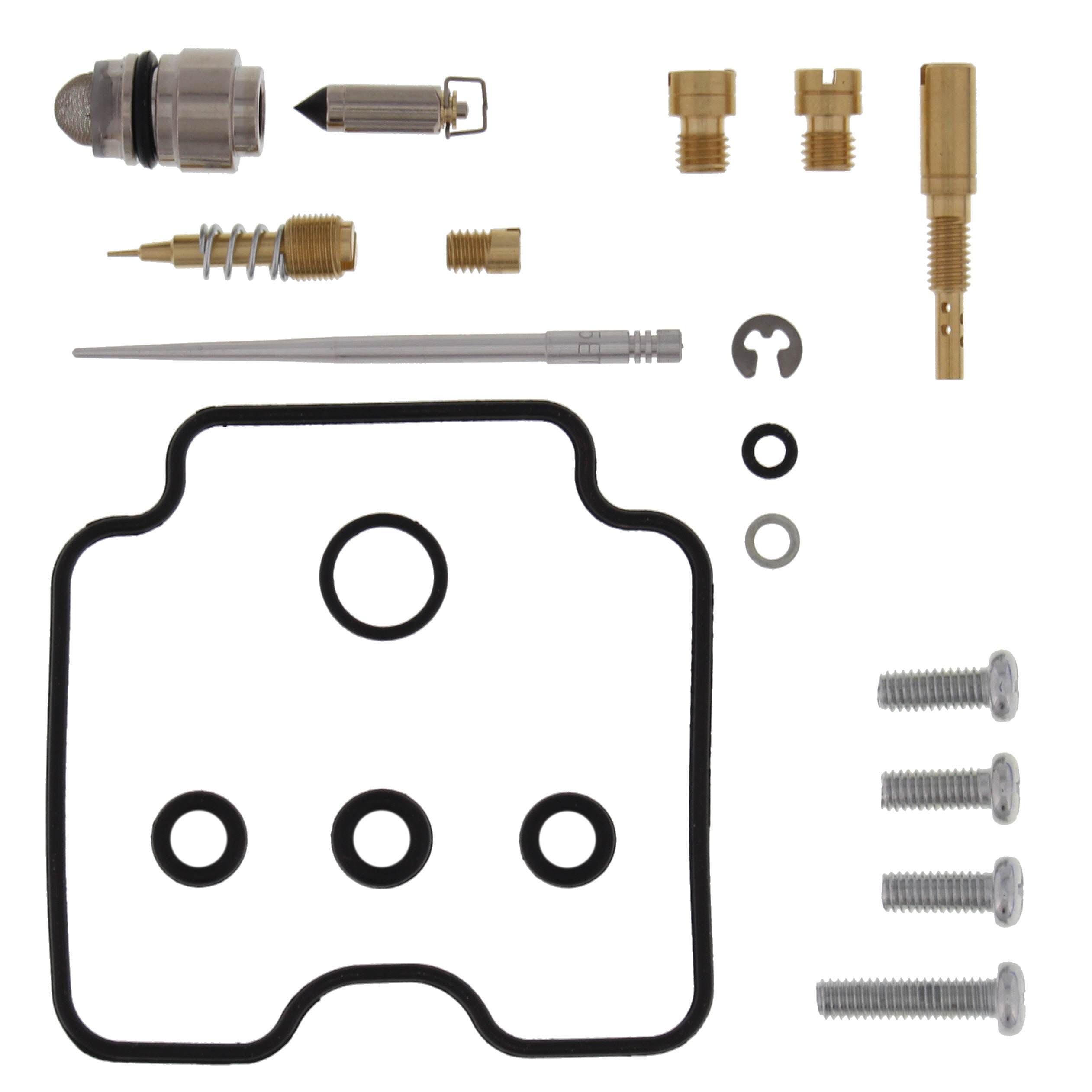 WRP Carburetor Rebuild Kit Yamaha YFM350FA Bruin 4WD 2006, YFM350FGW Grizzly 4WD 07-14, YFM350GW Grizzly 2WD 07-11, YFM35X Wolverine 06-09
