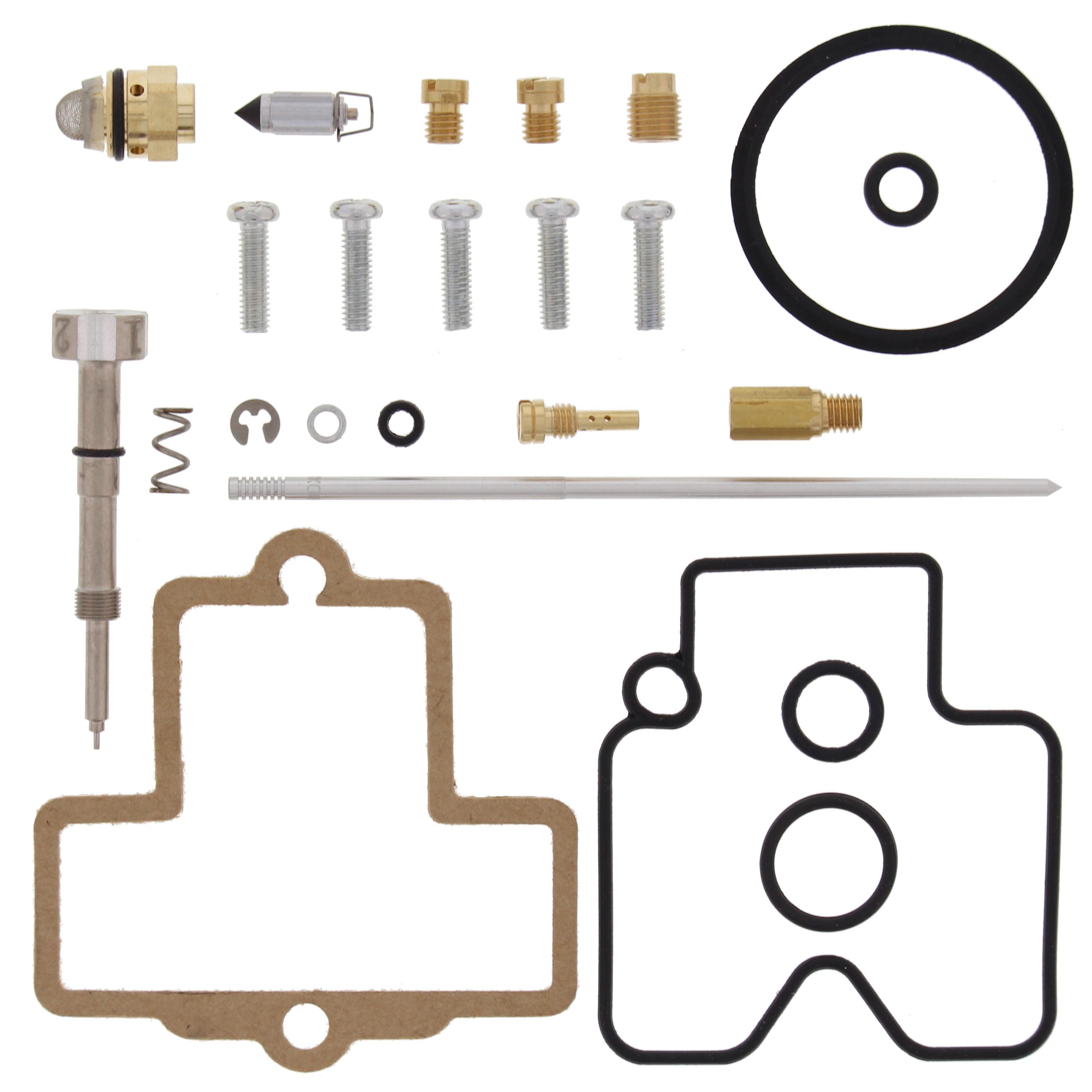 WRP Carburetor Rebuild Kit Kawasaki KLX400R 2003, KLX400R (Pumper Carb) 2004, Suzuki DR-Z400E 00-03, DR-Z400E (Pumper Carb) 04-07, DR-Z400K 00-03