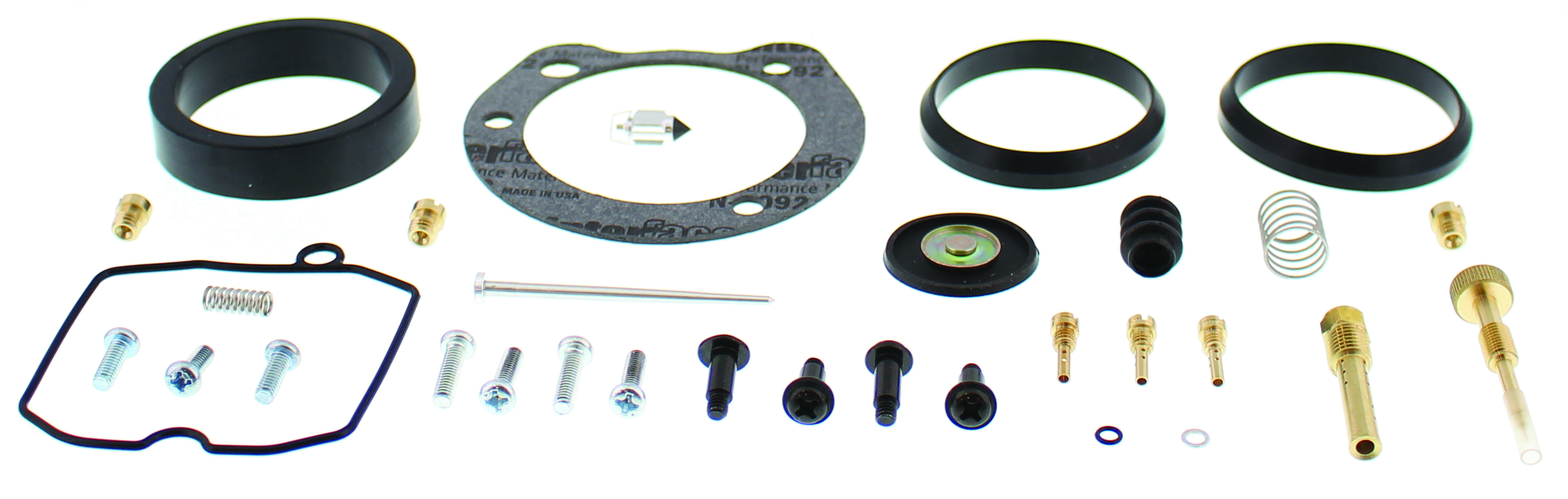 WRP Carburetor Rebuild Kit Harley FLHR Road King 00-06, FLHRS Road King Custom 04-06, FLHT Electra Glide 00-06, FLHTC Electra Glide Classic 00-04, FLHX Street Glide 2006, FLST Heritage 2006, FLSTB Softail Night Train 2000, FLSTC Softail Heritage Clas