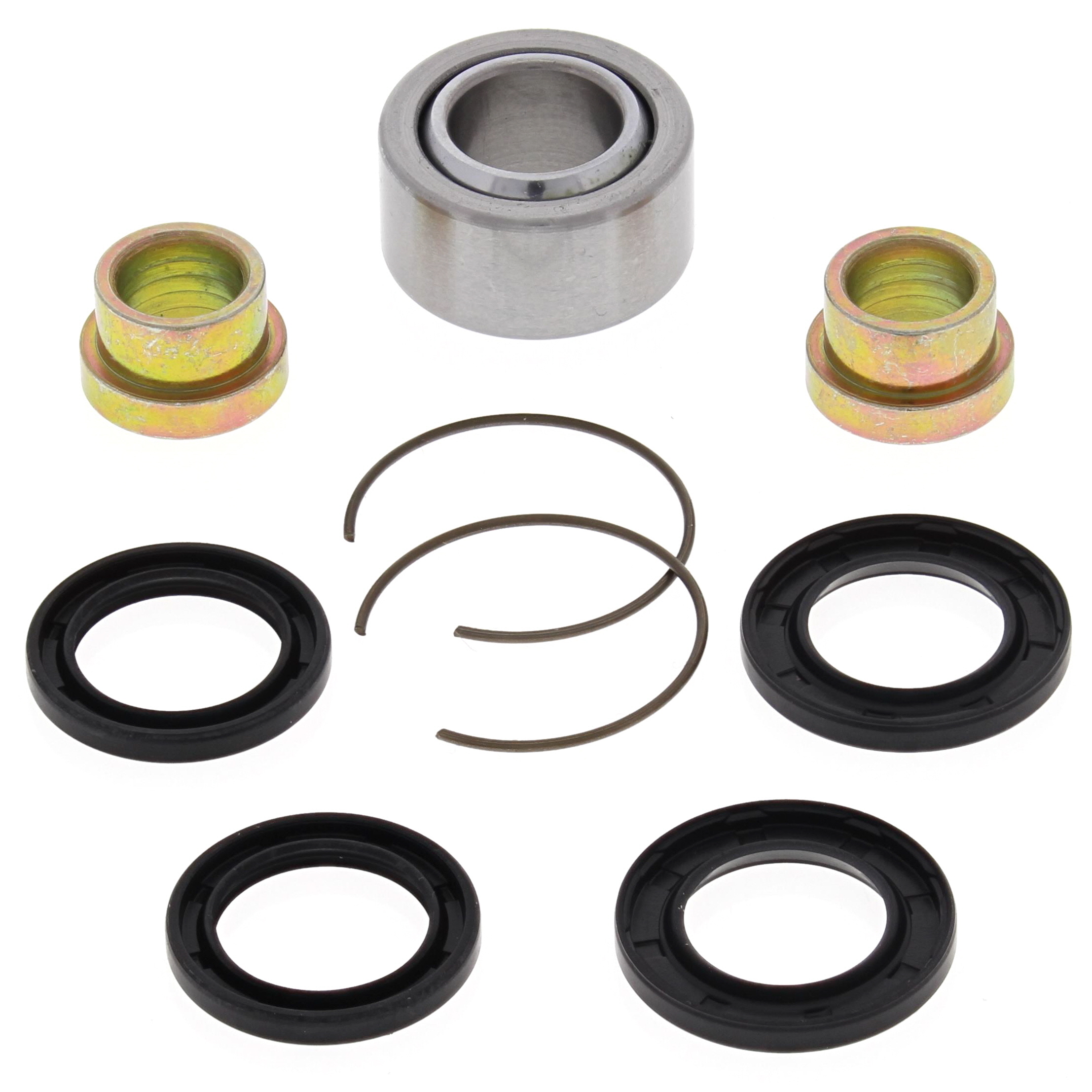 WRP Upper Rear Shock Bearing Kit Kawasaki KLX400R 2003, KLX400R (Cali Model With CV Carb) 2004, KLX400R (Pumper Carb) 2004, KLX400SR 03-04, Suzuki DR-Z400E 00-03, DR-Z400E (Cali Model With CV Carb) 04-07, DR-Z400E (Pumper Carb) 04-07, DR-Z400K 00-03,