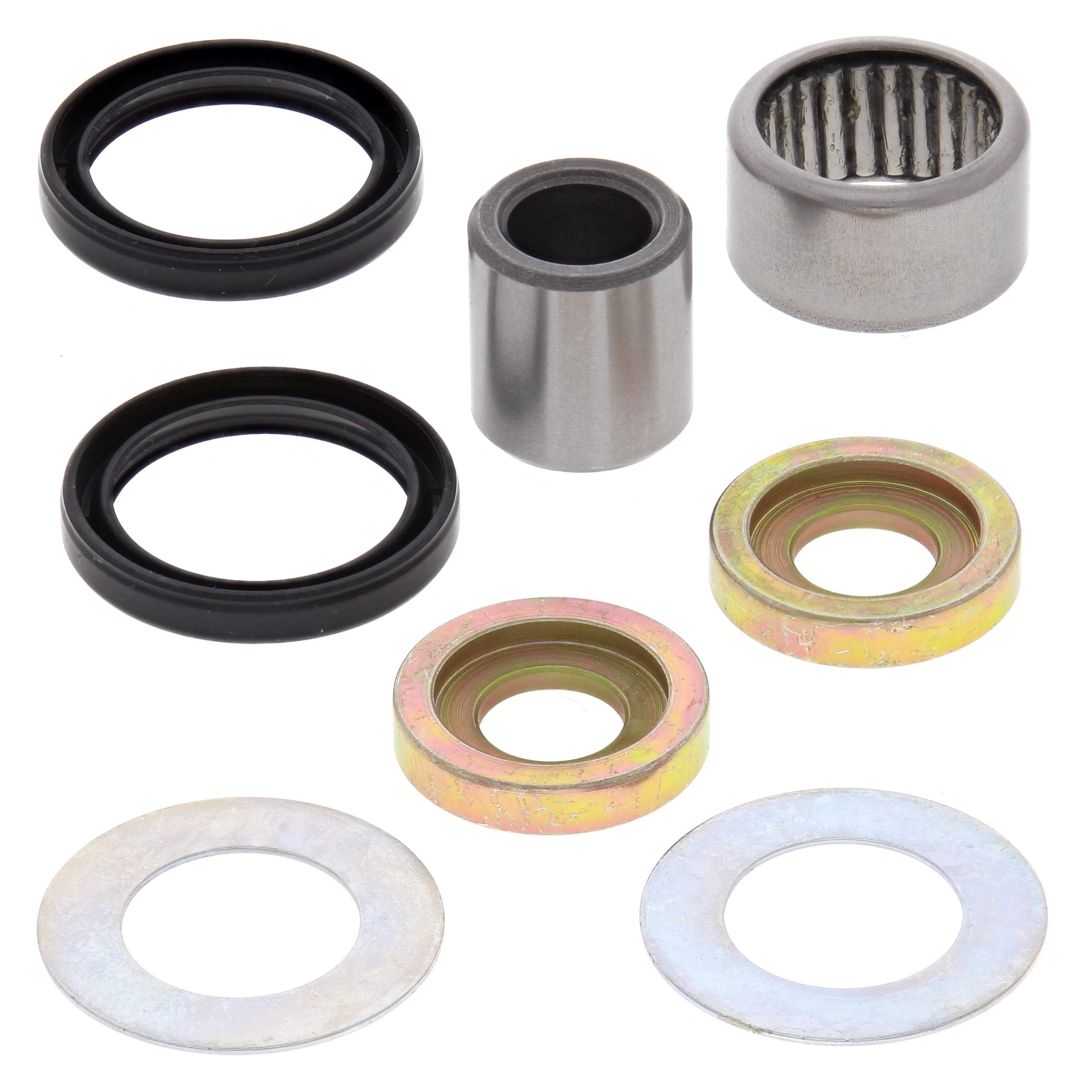 WRP Lower Rear Shock Bearing Kit Suzuki RMX450 10-19, RMZ250 2016, RMZ250 10-12, RMZ250 13-15, RMZ250 13-18, RMZ250 17-18, RMZ250 19-22, RMZ450 10-12, RMZ450 13-14, RMZ450 13-17, RMZ450 15-17, RMZ450 18-20, RMZ450 18-22, RMZ450 21-22