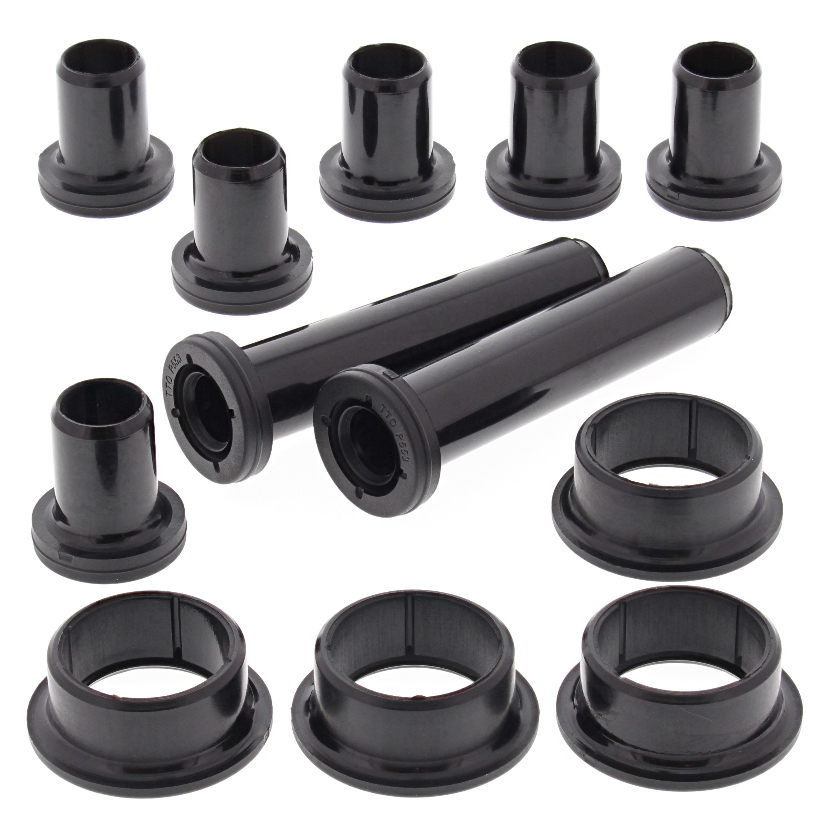 WRP Rear Independent Suspension Bushing Only Kit, 2 Kits Req. Per Veh. Polaris Hawkeye 400 HO 2x4 2014, Hawkeye 400 HO 2x4 11-13, Sportsman 325 ETX EFI 2015, Sportsman 400 4x4 03-05, Sportsman 400 4x4 AA AE AG 2004, Sportsman 400 4x4 AQ-AV 2004, Spor