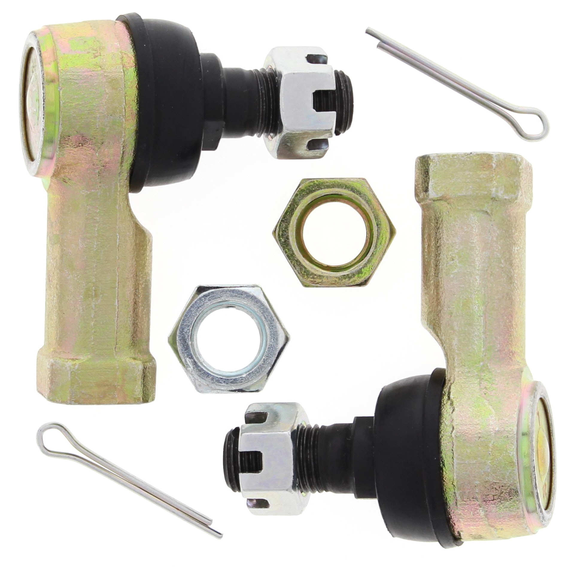WRP Tie Rod End Kit, 2 Kits Req. Per Veh. Yamaha YFM250 Beartracker 99-04, YFM250 Big Bear 07-09, YFM250B Bruin 05-06, YFM350 Grizzly IRS 07-11, YFM350BA Bruin 2WD 04-06, YFM350FA Bruin 4WD 04-06, YFM350FGW Grizzly 4WD 07-11, YFM350GW Grizzly 2WD 07-