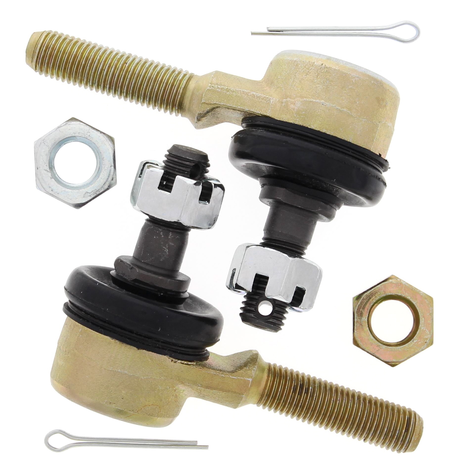 WRP Tie Rod End Kit, 2 Kits Req. Per Veh. Kawasaki KFX80 03-06, Suzuki LT-125 85-87, LT-185 84-87, LT-230E 87-93, LT-230G 85-86, LT-230S 85-90, LT-250EF 85-86, LT-250R 85-92, LT-250S 89-90, LT-300E 87-89, LT-80 87-06, LT-A400 Eiger 2wd 02-04, LT-A400