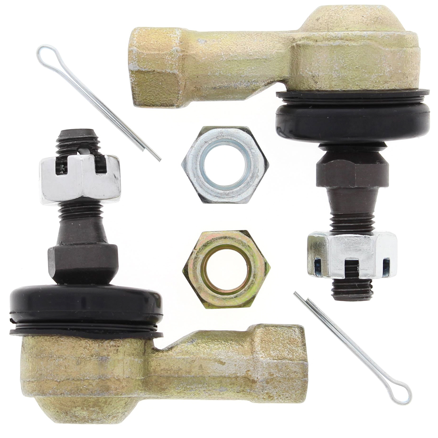 WRP Tie Rod End Kit, 2 Kits Req. Per Veh. Arctic Cat 50 DVX 06-08, 50 Y-6 2006, 90 Utility 2x4 2006, Polaris Outlaw 50 10-19, Predator 50 04-07, Predator 90 03-06, Scrambler 50 01-03, Scrambler 90 01-03, Sportsman 90 01-06, Yamaha YFM90 Raptor 09-13