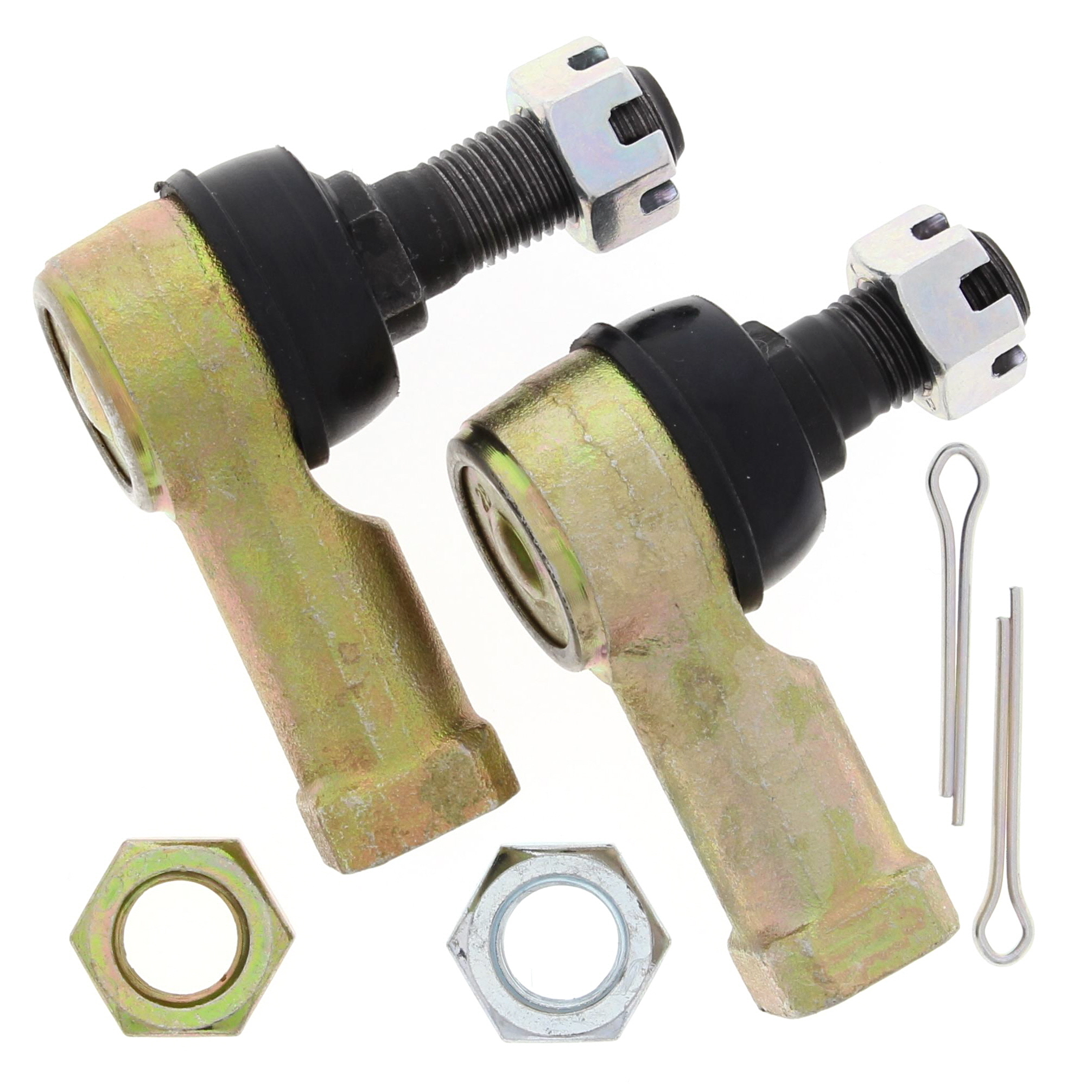 WRP Tie Rod End Kit, 2 Kits Req. Per Veh. Yamaha YFM400 Grizzly IRS 07-08, YFM400 Kodiak 4WD 05-06, YFM450 Grizzly EPS 11-12, YFM450 Grizzly IRS 07-12, YFM450 Kodiak 05-06, Tie Rod Upgrade Kit Replacement Tie Rod Ends, 2 Kits Req. Per Veh. Not compat