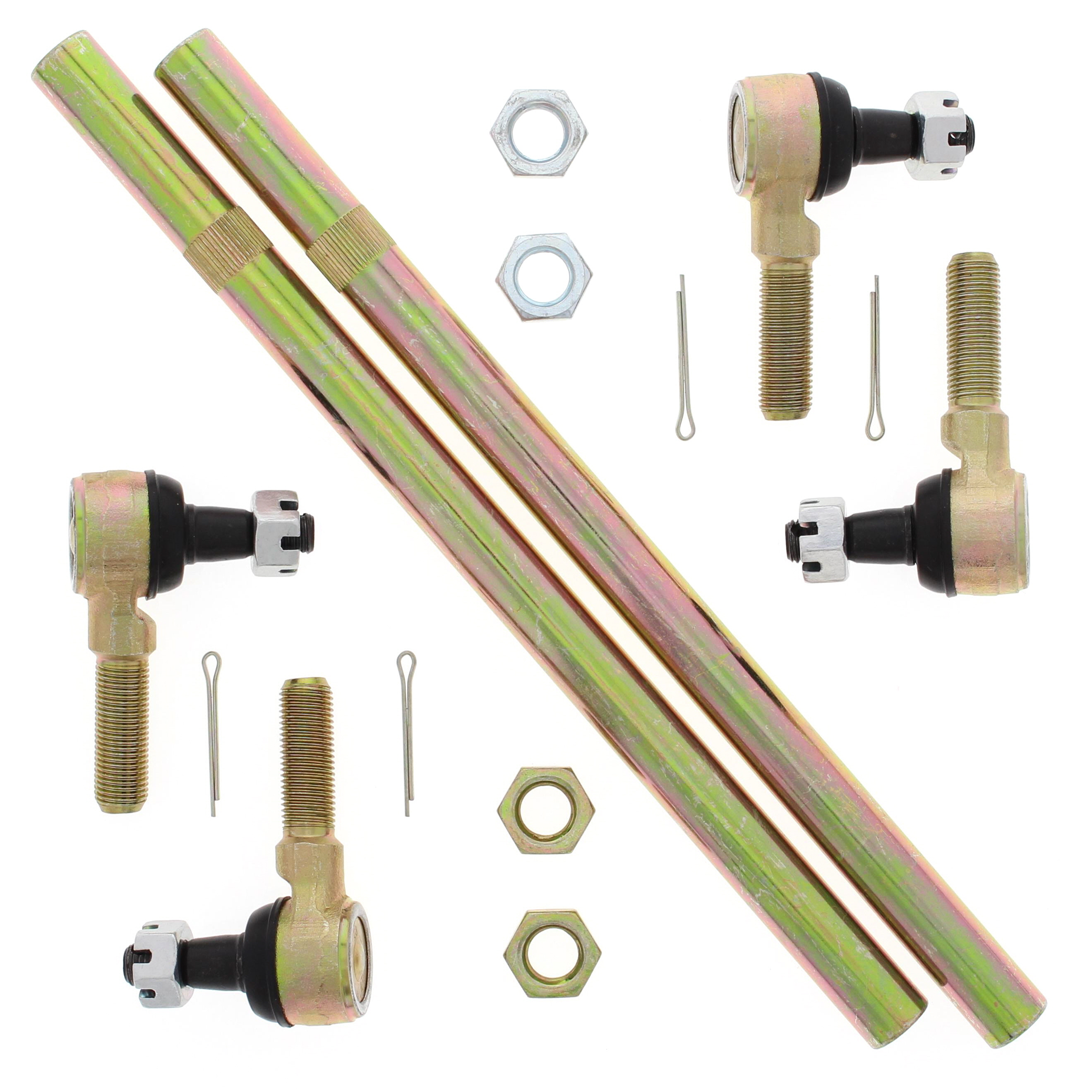 WRP Tie Rod Upgrade Kit Arctic Cat 300 2x4 10-16, 300 DVX 09-15, Suzuki LT-Z250 04-09, Yamaha YFM350FGW Grizzly 4WD 12-14, YFM350FW Big Bear 98-99, YFM350U Big Bear 98-99, YFM35FX Wolverine 95-05, YFM450 Grizzly EPS 13-14, YFM450 Grizzly IRS 13-14, Y
