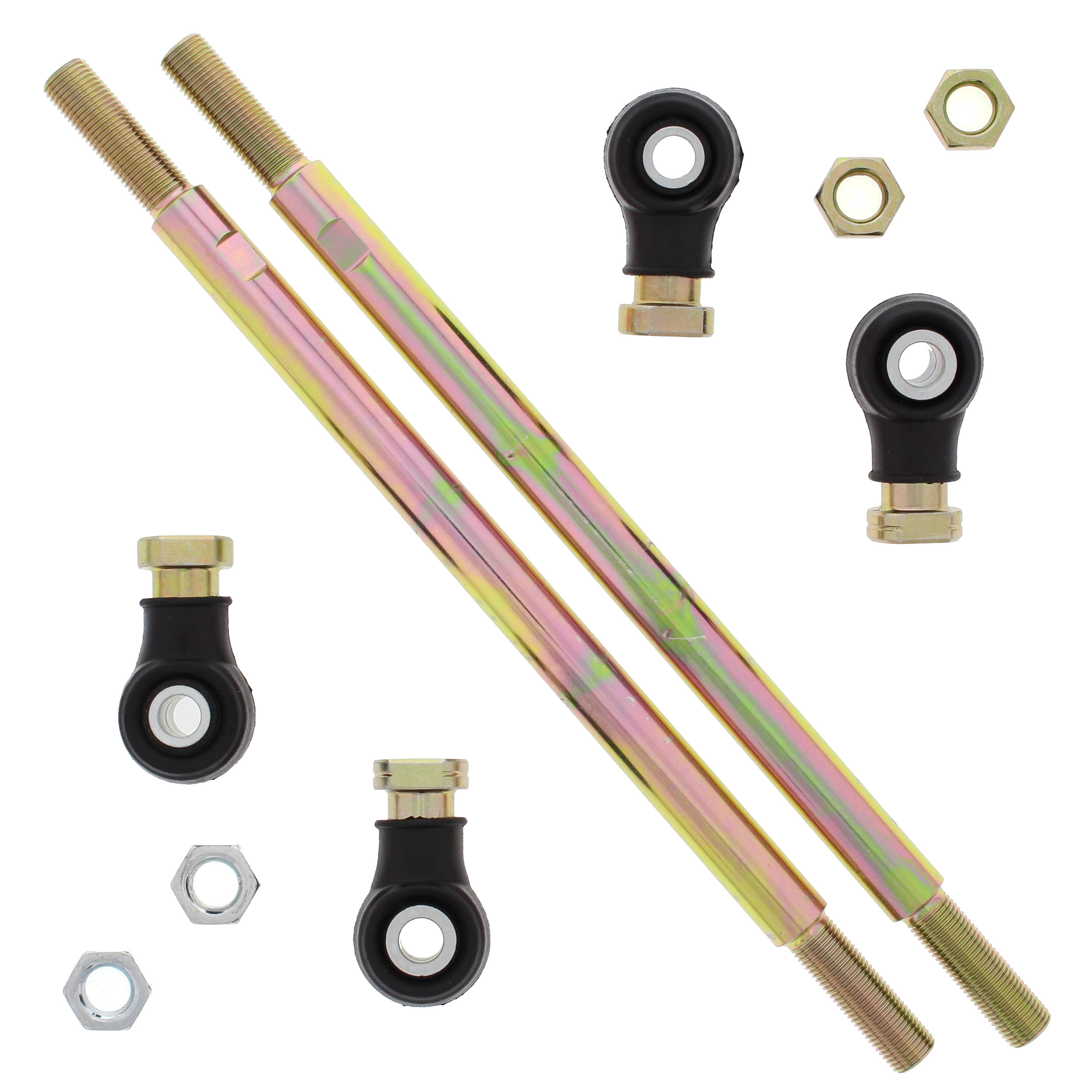 WRP Tie Rod Upgrade Kit Polaris 450 HO 2x4 MD 2016, Farmhand 450 2x4 2017, Forest 800 6x6 2015, Hawkeye 325 2x4 2015, Hawkeye 400 HO 2x4 12-14, Magnum 325 2x4 00-02, Magnum 330 2x4 03-05, Scrambler 400 2x4 00-02, Sport 400 97-99, Sportsman 325 ETX EF