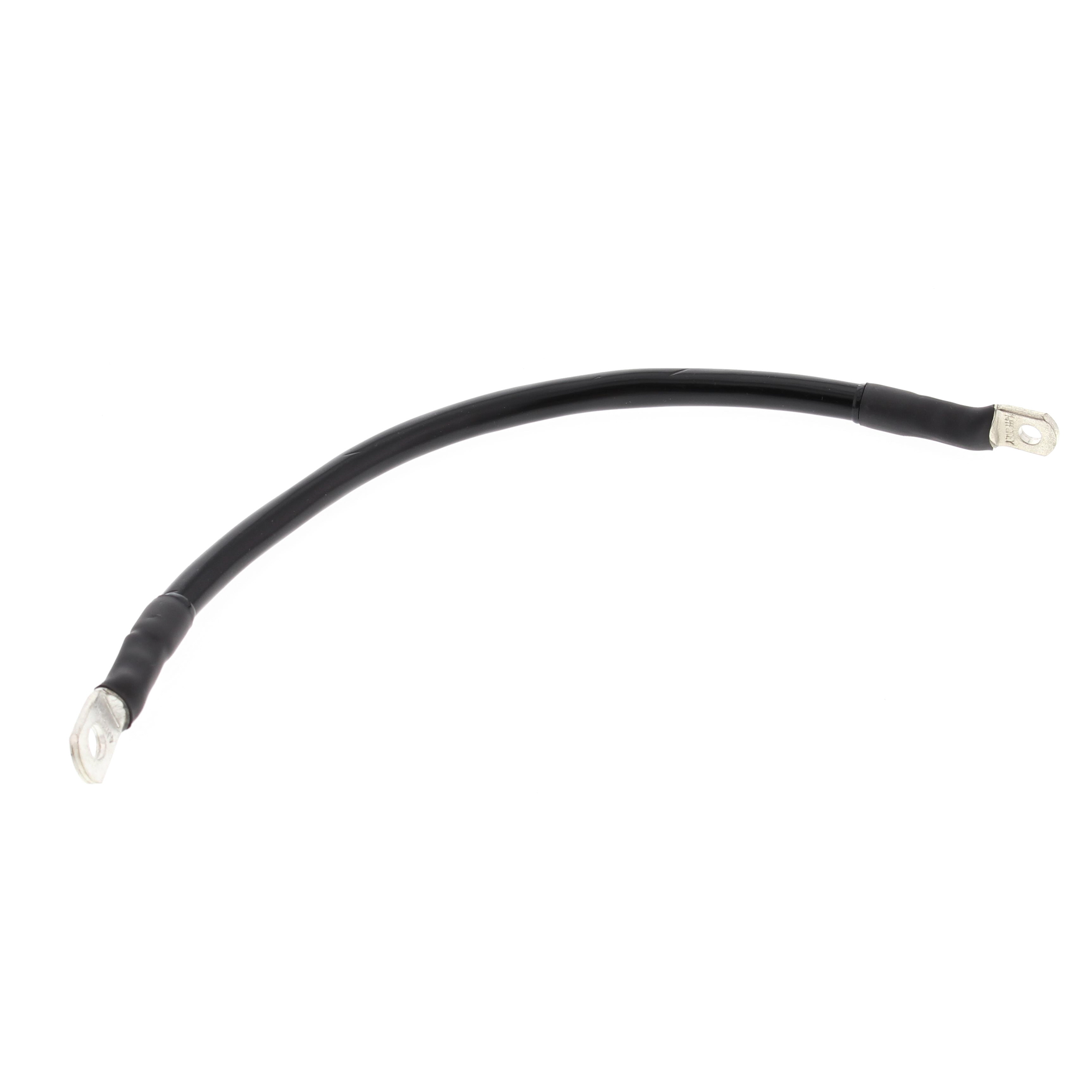 WRP 12" BLACK CABLE WITH 1/4" & 5/16" LUG TERMINAL