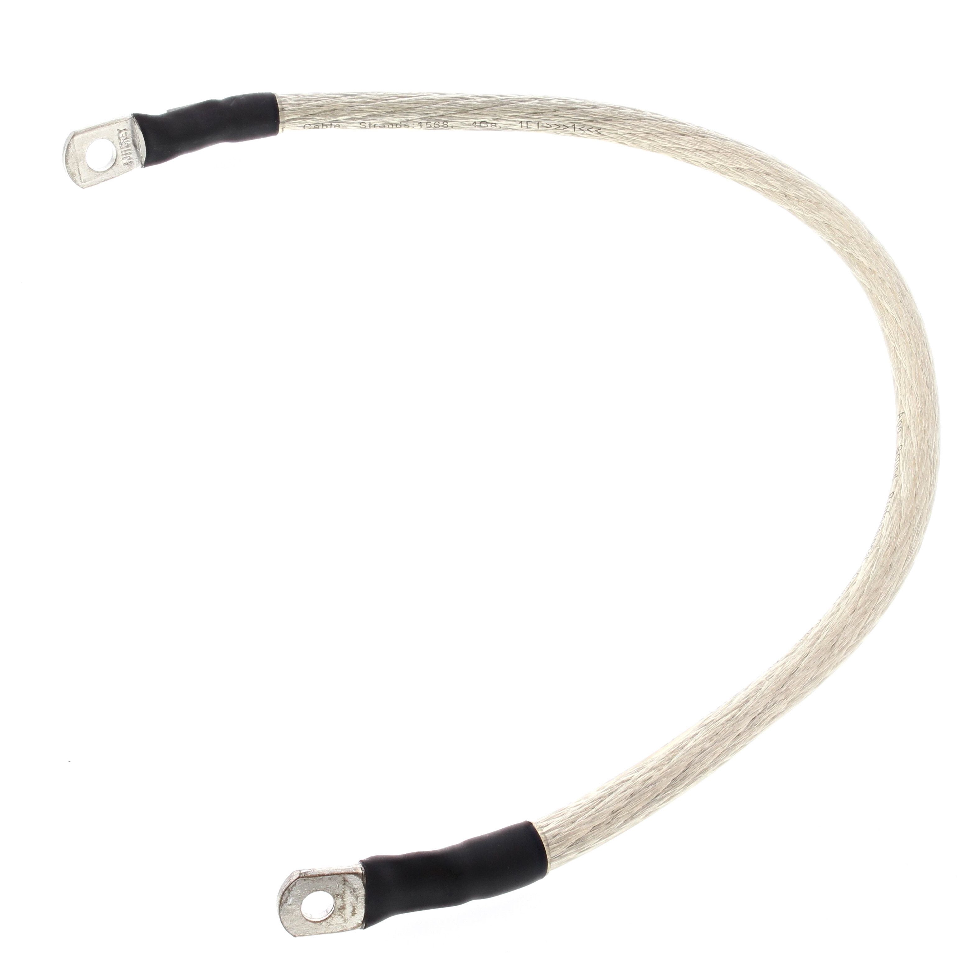 WRP 19" SILVER CABLE WITH 1/4" & 5/16" LUG TERMINAL