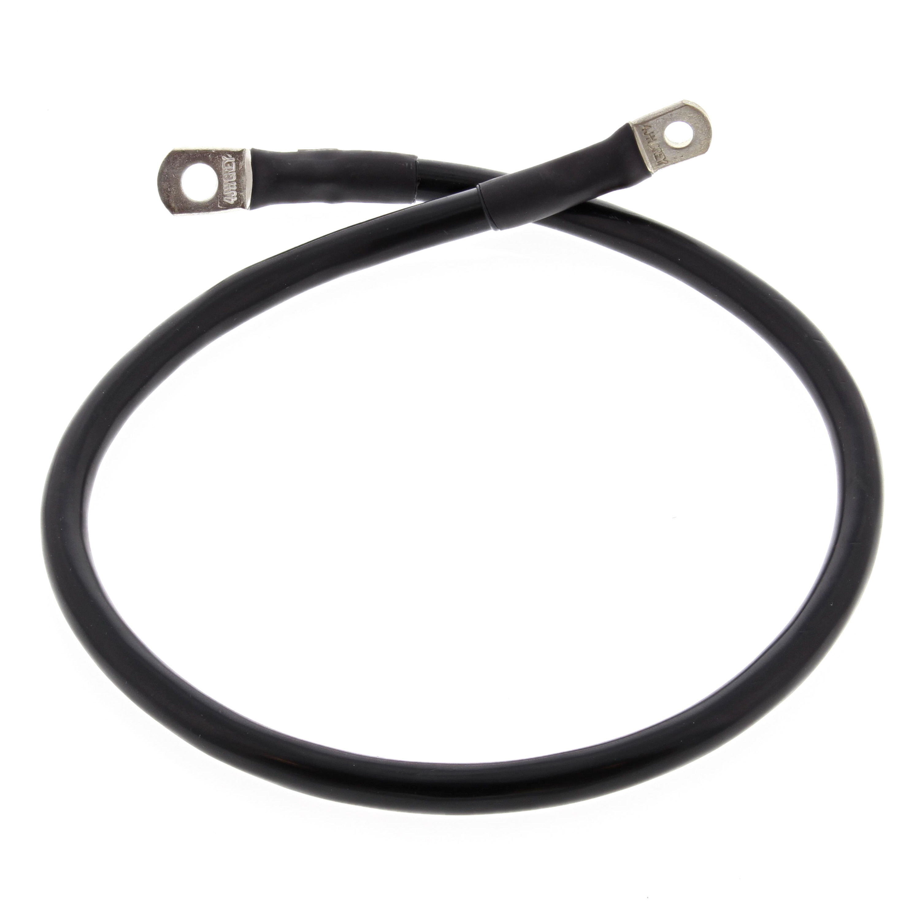 WRP 25" BLACK CABLE WITH 1/4" & 5/16" LUG TERMINAL