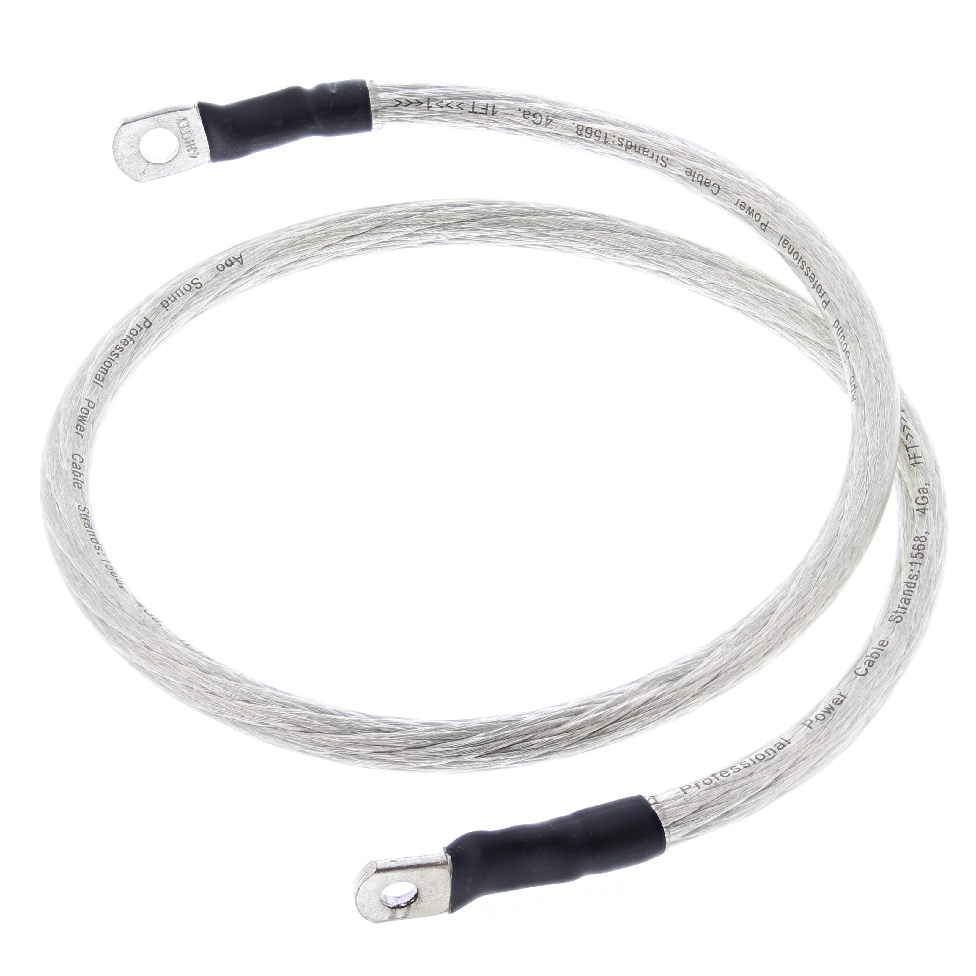 WRP 33" SILVER CABLE WITH 1/4" & 5/16" LUG TERMINAL