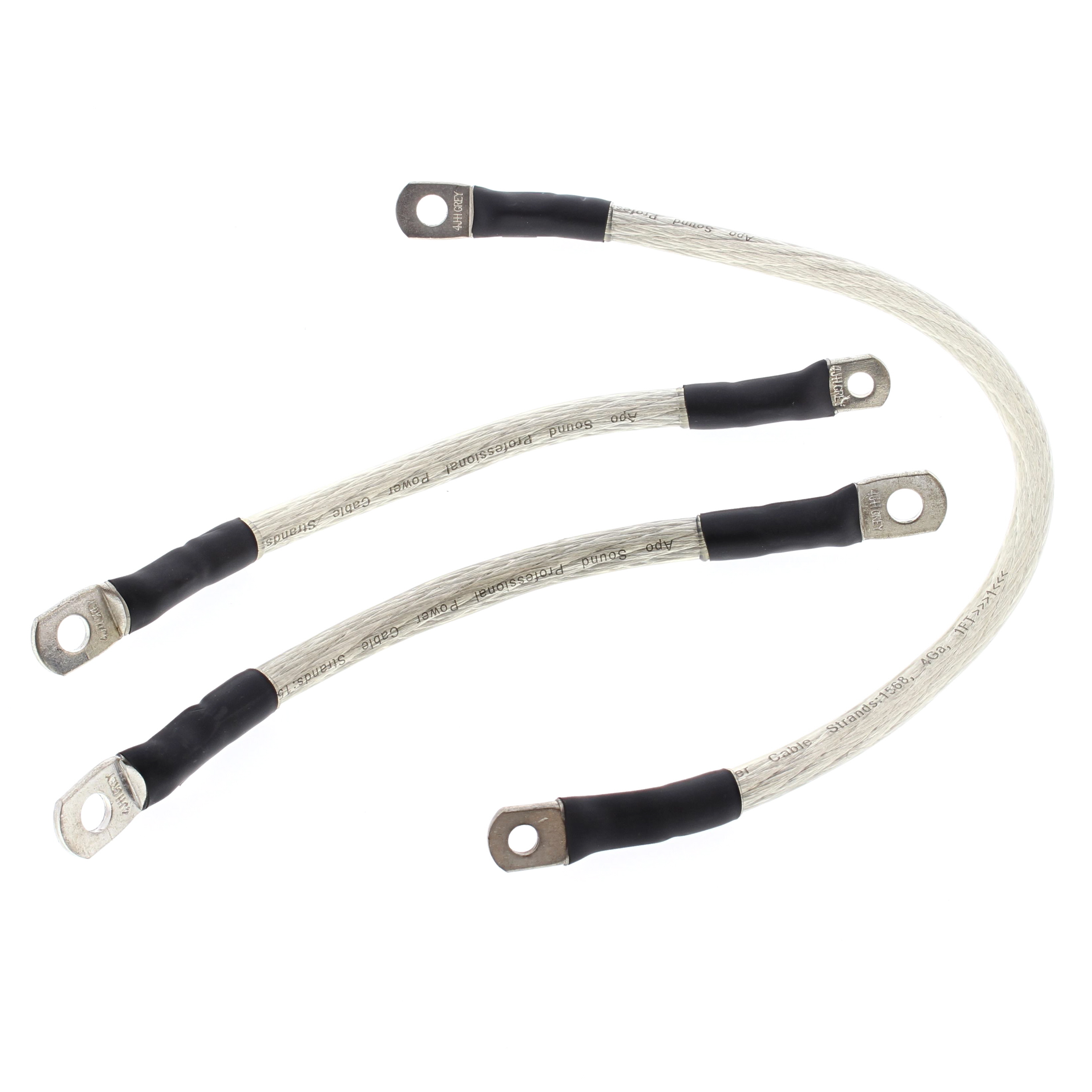 WRP Battery Cable Kit Clear Harley FXD Super Glide 95-98, FXD Super Glide 99-03, FXDBD Dyna Sturgis 1992, FXDBS Dyna Daytona 89-92, FXDC Super Glide Custom 1992, FXDL Dyna Low Rider 93-98, FXDL Dyna Low Rider 99-03, FXDP Dyna Police 01-03, FXDS-CON D