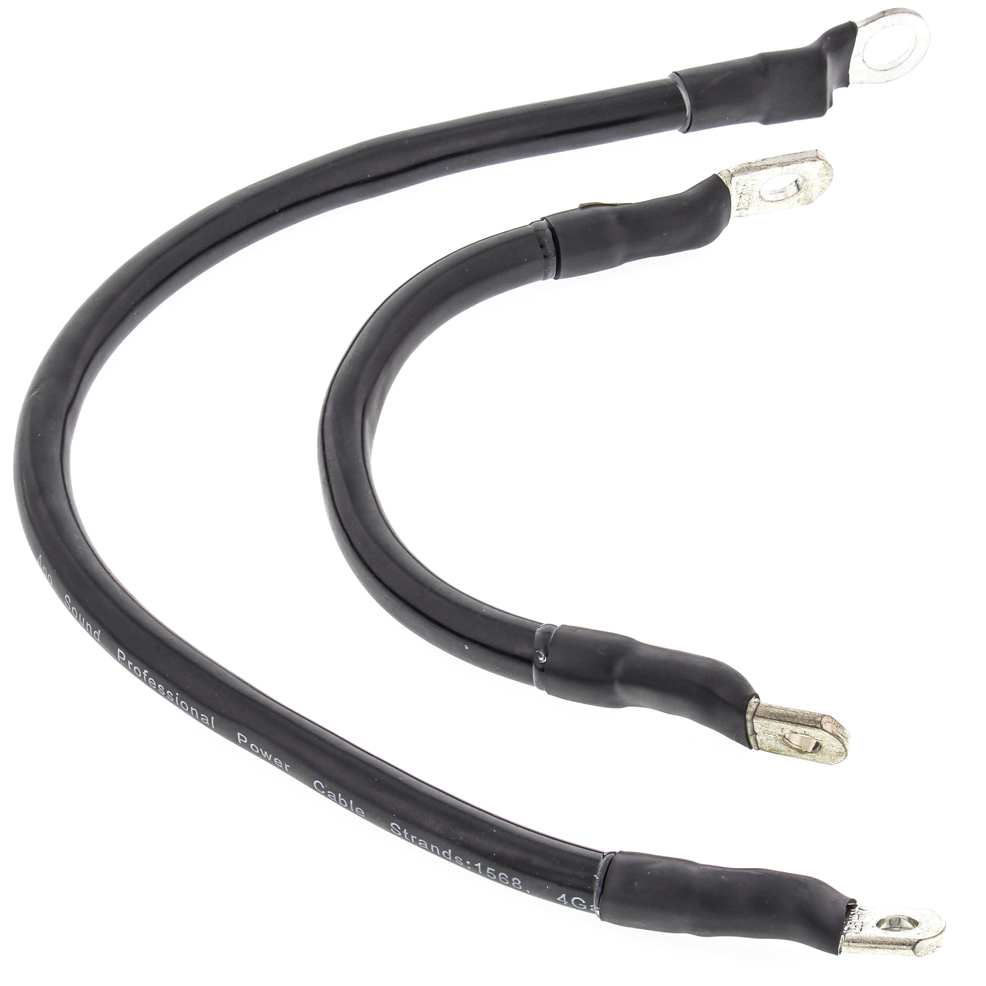 WRP Battery Cable Kit Clear Harley FLH Electra Glide 66-77, FLH Electra Glide 78-79