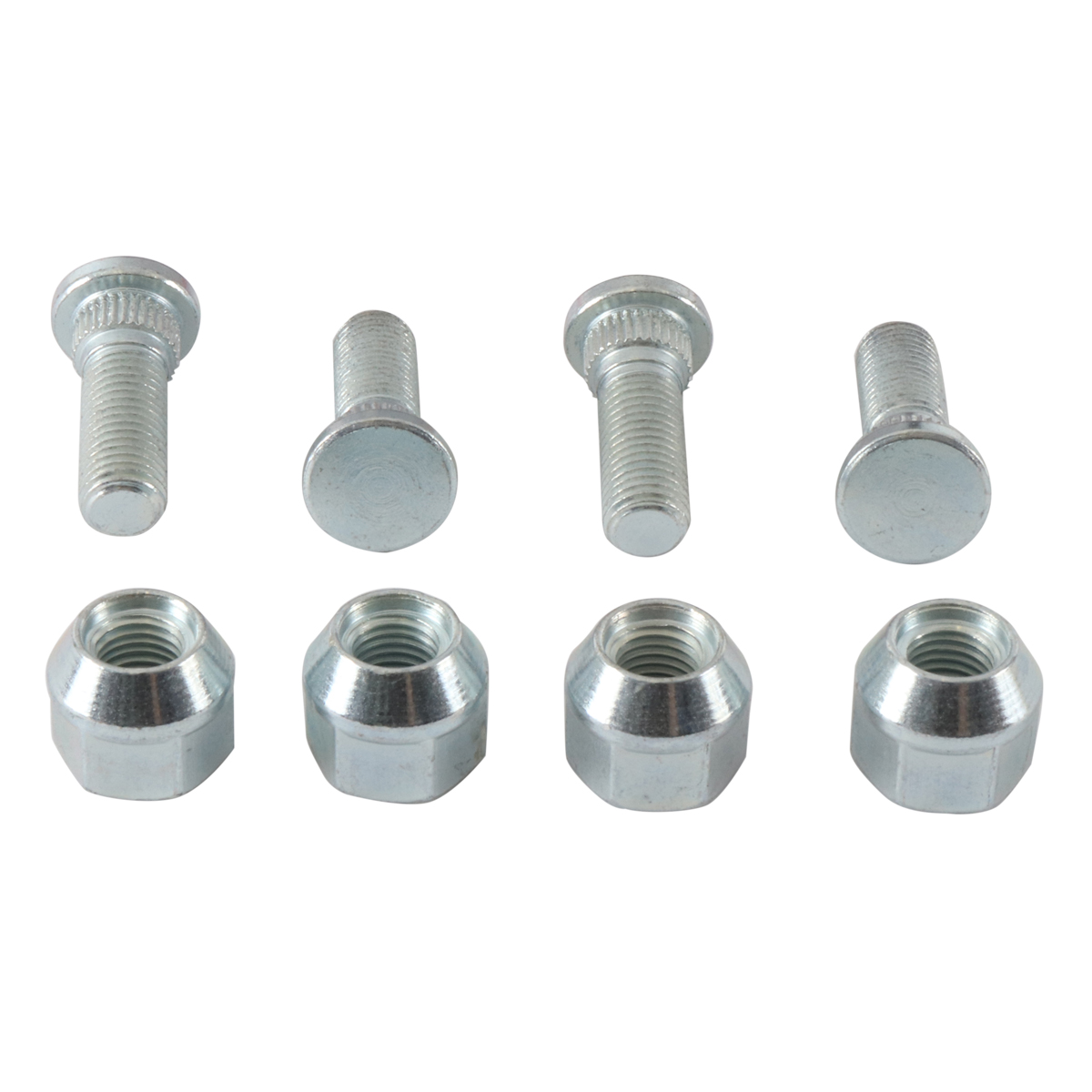 WRP Wheel Stud and Nut Kit Front Yamaha Kodiak 700 4WD 16-22, Kodiak 700 EPS 4WD 16-17, Kodiak 700 EPS 4WD Green 2018, YFM45FX Wolverine 450 4x4 06-10, YFM550 Grizzly 09-14, YFM550 Grizzly EPS 09-14, YFM700 Grizzly 07-16, YFM700 Grizzly EPS 08-16, YF