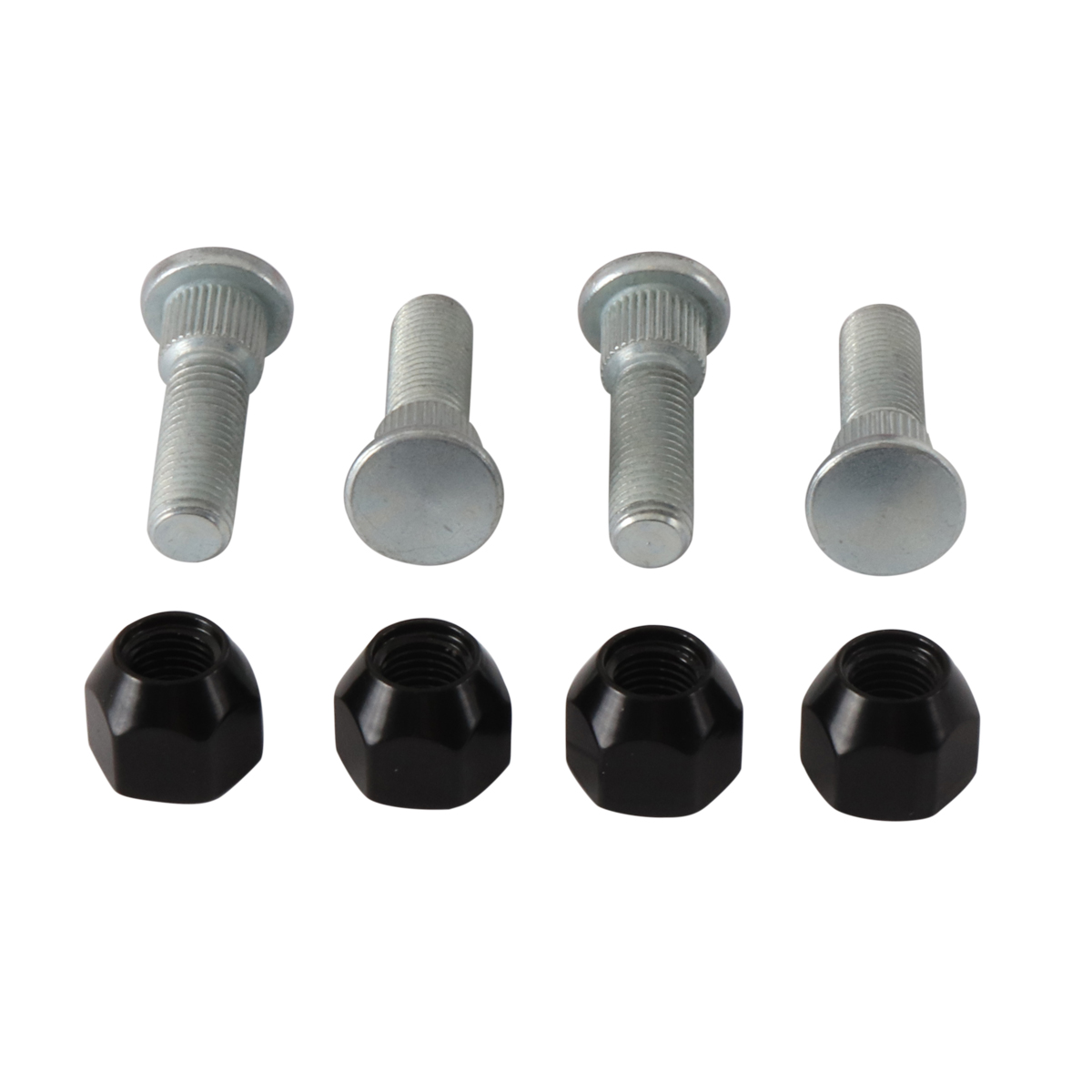 WRP Wheel Stud and Nut Kit Front Yamaha YFB250 Timberwolf 1995, YFB250 Timberwolf 1998, YFM250 Moto-4 89-91, YFM350ER Moto-4 89-95, Wheel Stud and Nut Kit Rear Yamaha 450 RHINO 06-07, 450 RHINO 08-09, 660 RHINO 04-07