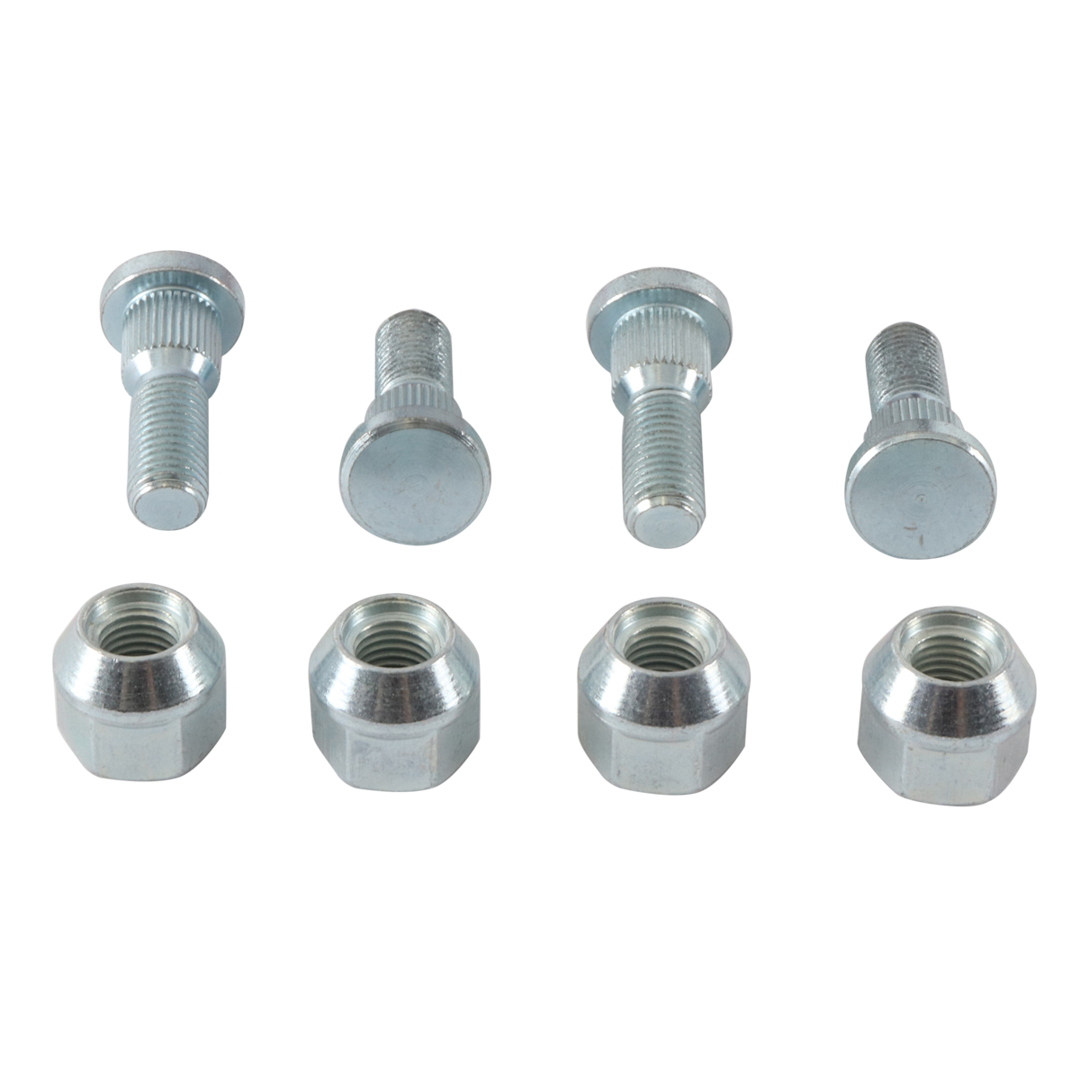 WRP Wheel Stud and Nut Kit Front Arctic Cat 400 DVX 2006, 400 DVX 04-05, Kawasaki KFX400 03-06, Suzuki LT-R450 06-09, LT-Z250 04-09, LT-Z400 03-14